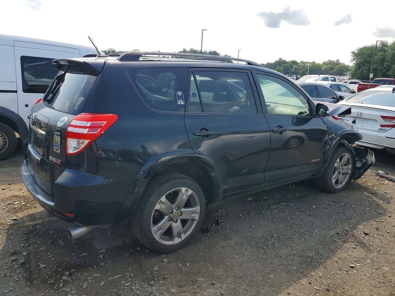 2012 Toyota Rav4 Sport Black vin: JTMRK4DV8C5107433