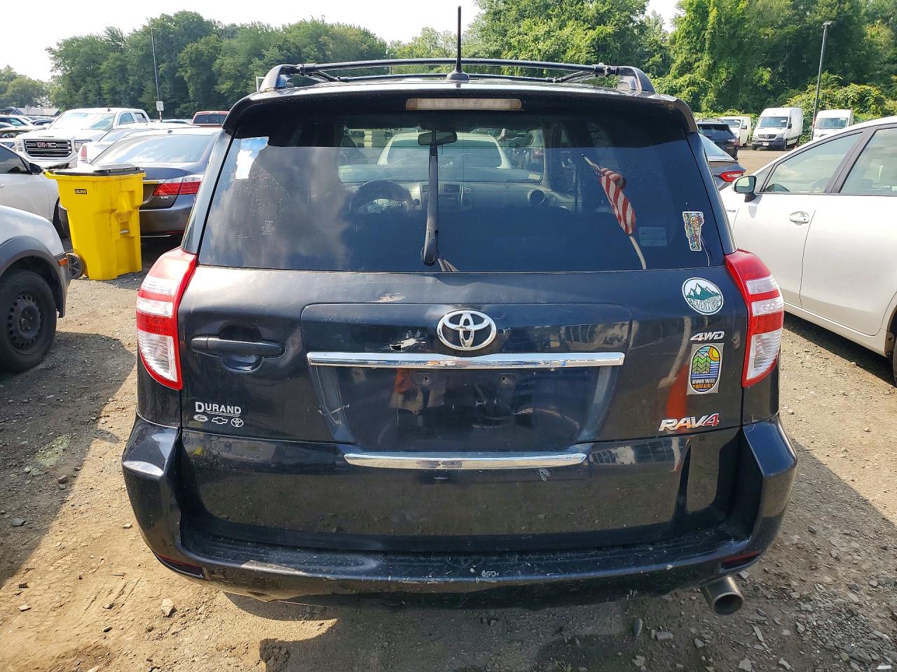 2012 Toyota Rav4 Sport Black vin: JTMRK4DV8C5107433
