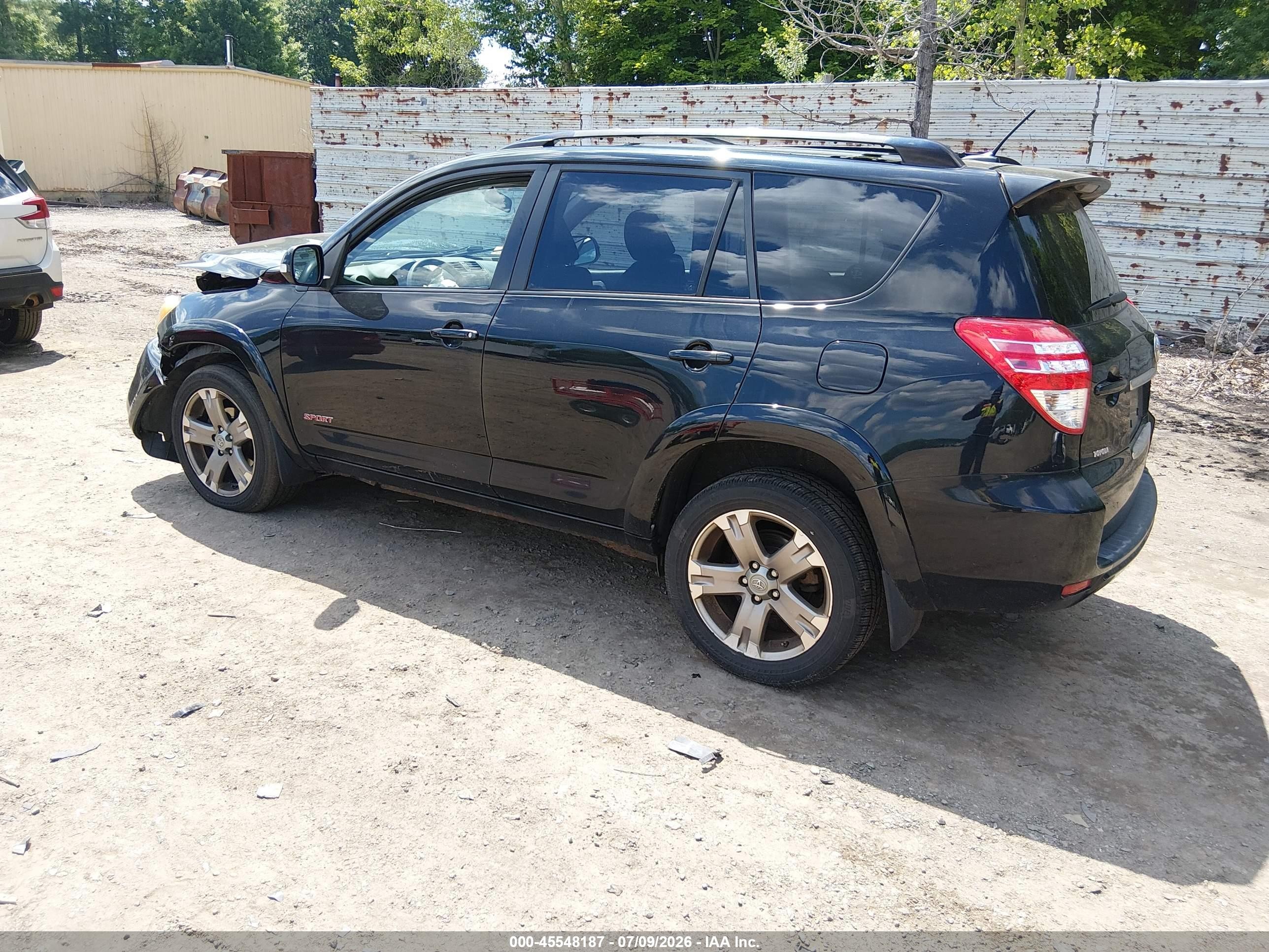 2010 Toyota Rav4 Sport V6 Black vin: JTMRK4DV9A5088713