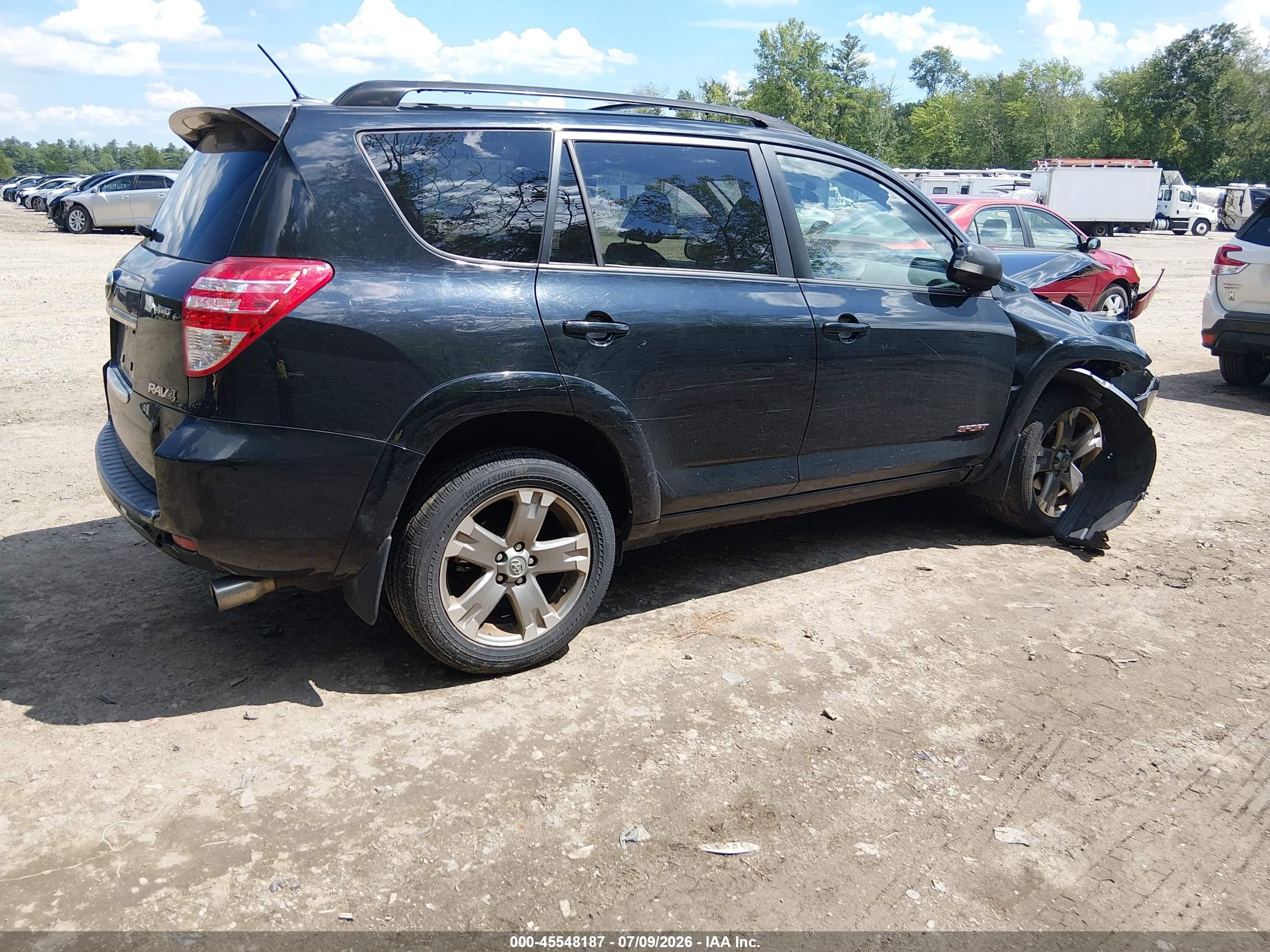 2010 Toyota Rav4 Sport V6 Black vin: JTMRK4DV9A5088713
