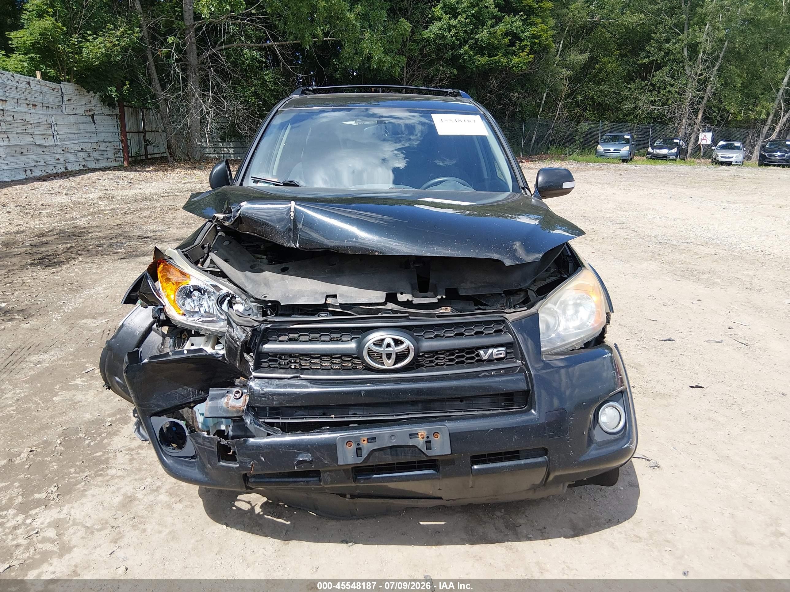 2010 Toyota Rav4 Sport V6 Black vin: JTMRK4DV9A5088713
