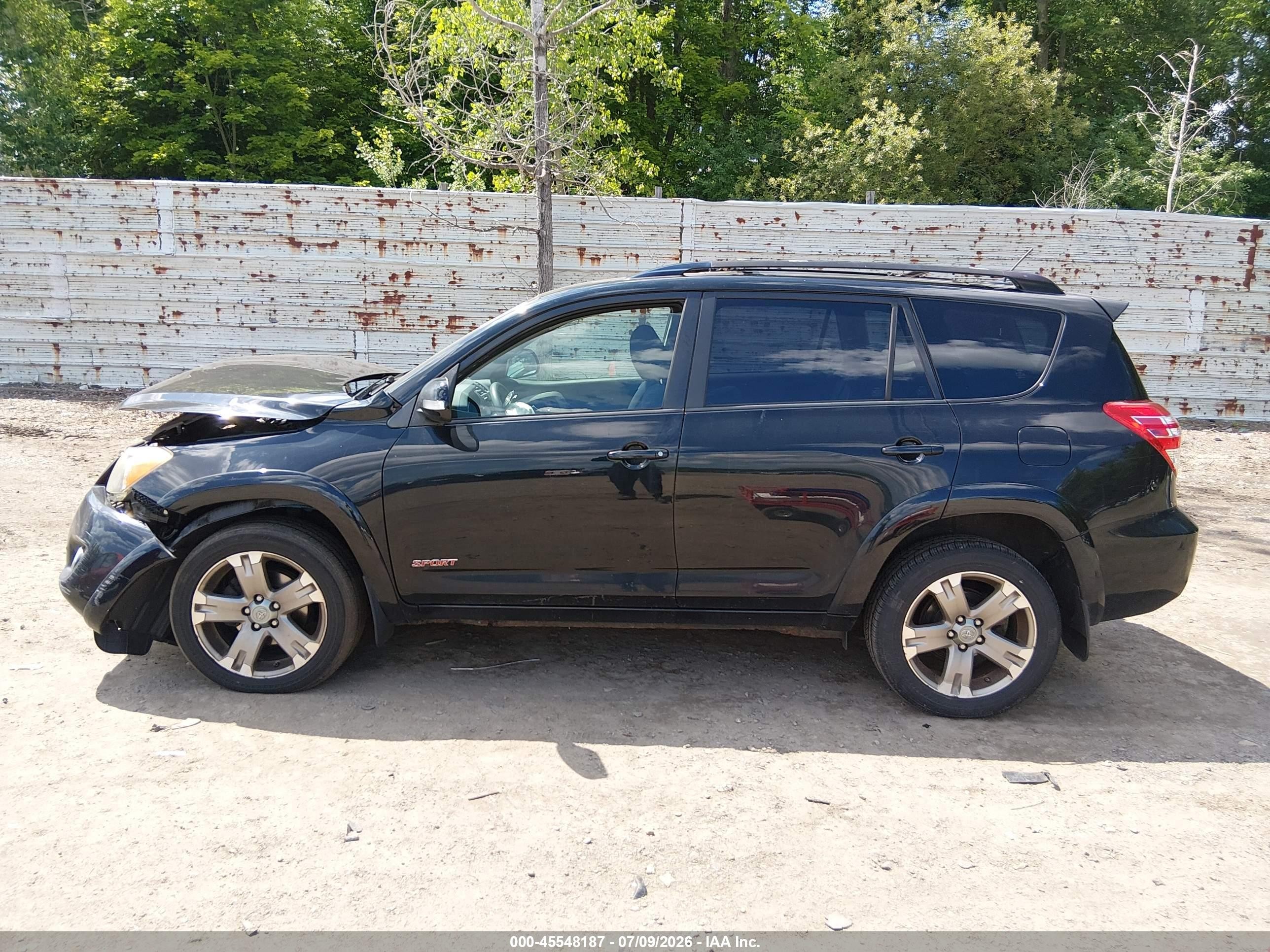 2010 Toyota Rav4 Sport V6 Black vin: JTMRK4DV9A5088713