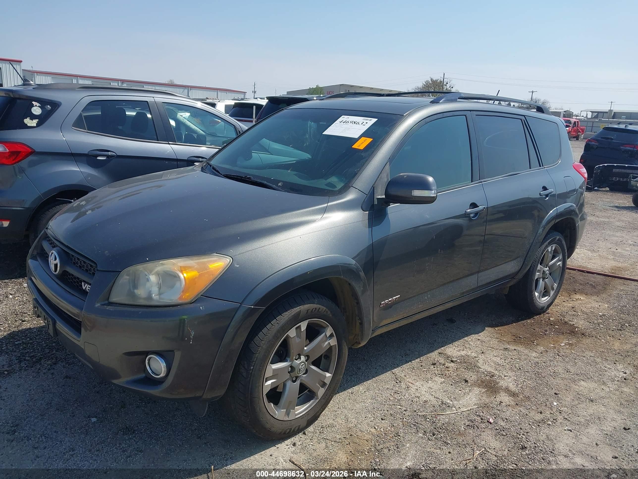 2010 Toyota Rav4 Sport V6 Gray vin: JTMRK4DV9A5090123