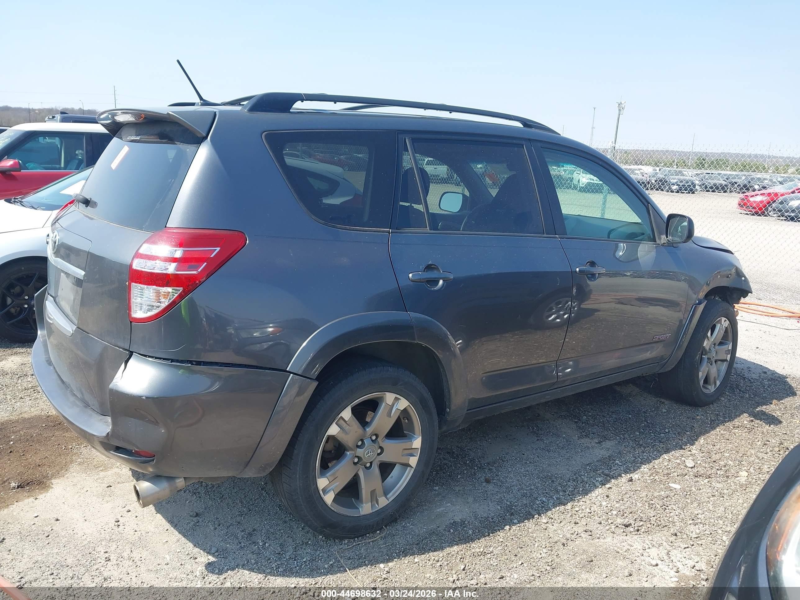 2010 Toyota Rav4 Sport V6 Gray vin: JTMRK4DV9A5090123