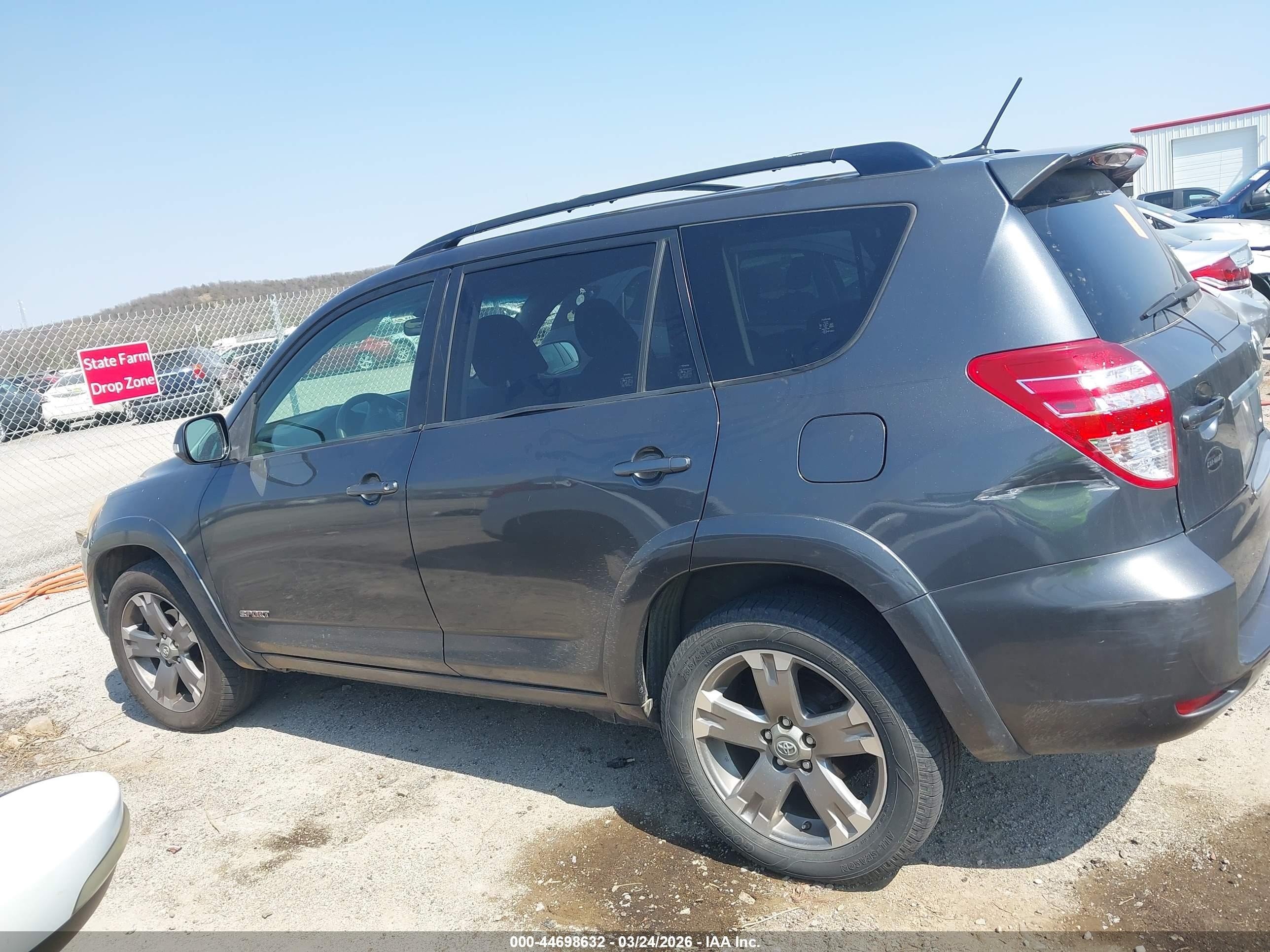 2010 Toyota Rav4 Sport V6 Gray vin: JTMRK4DV9A5090123
