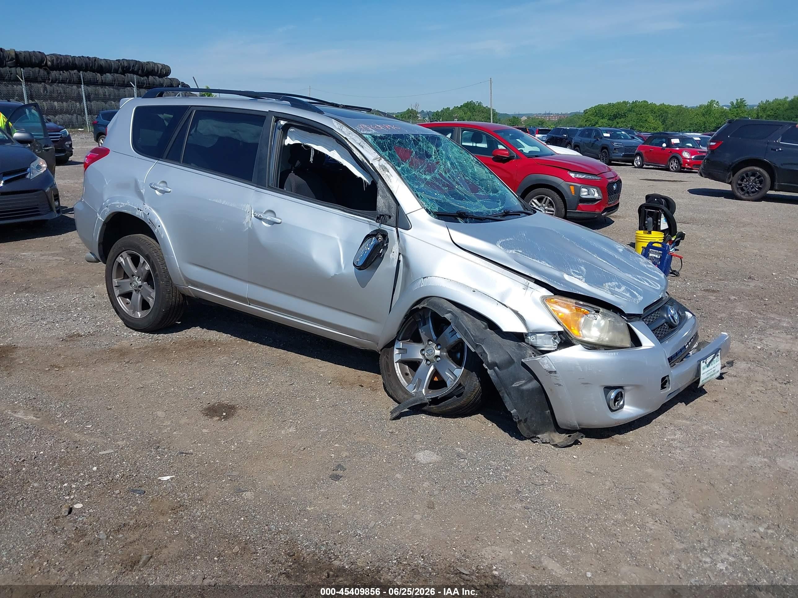2010 Toyota Rav4 Sport V6 White vin: JTMRK4DV9A5096102
