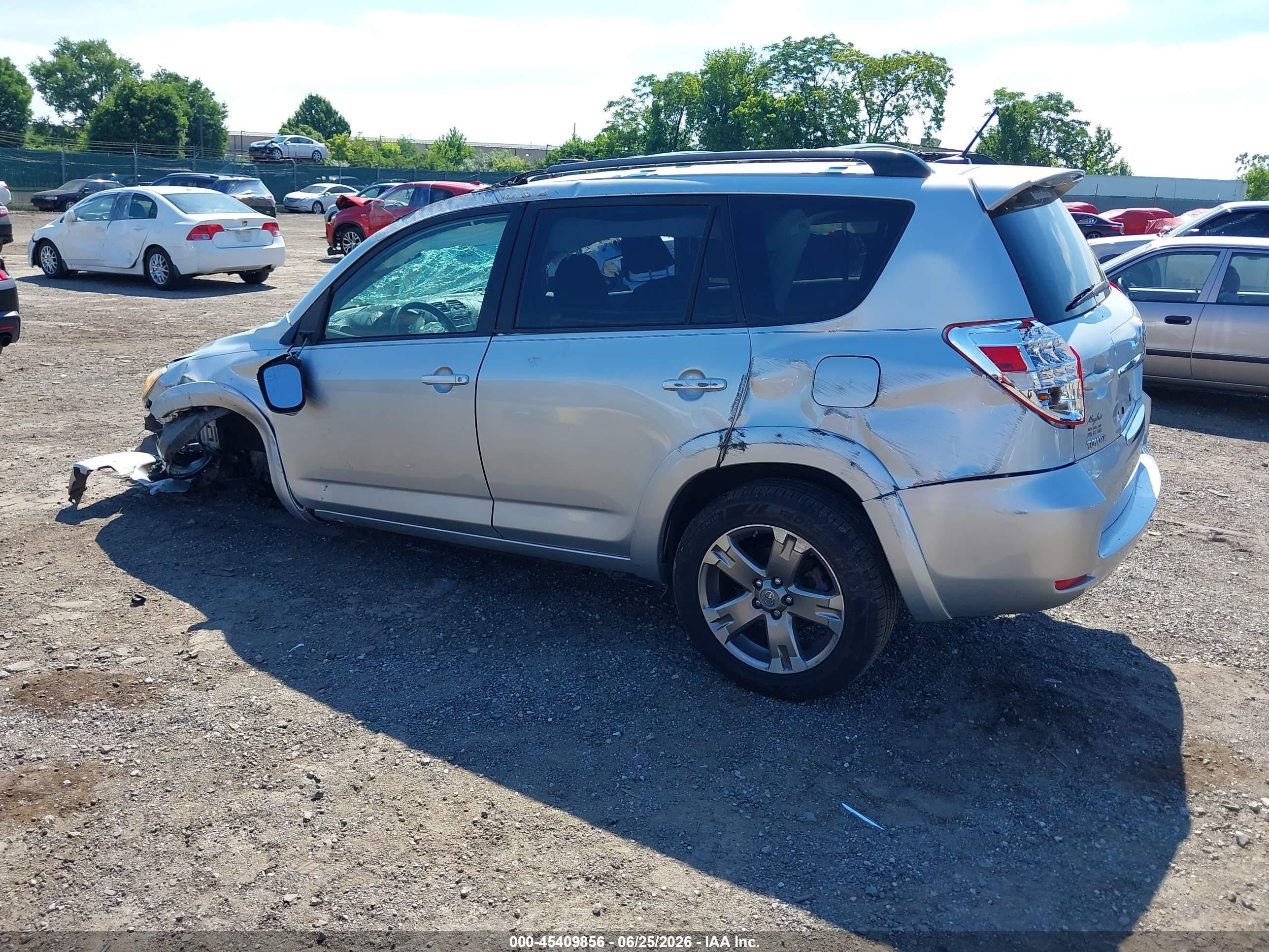 2010 Toyota Rav4 Sport V6 White vin: JTMRK4DV9A5096102