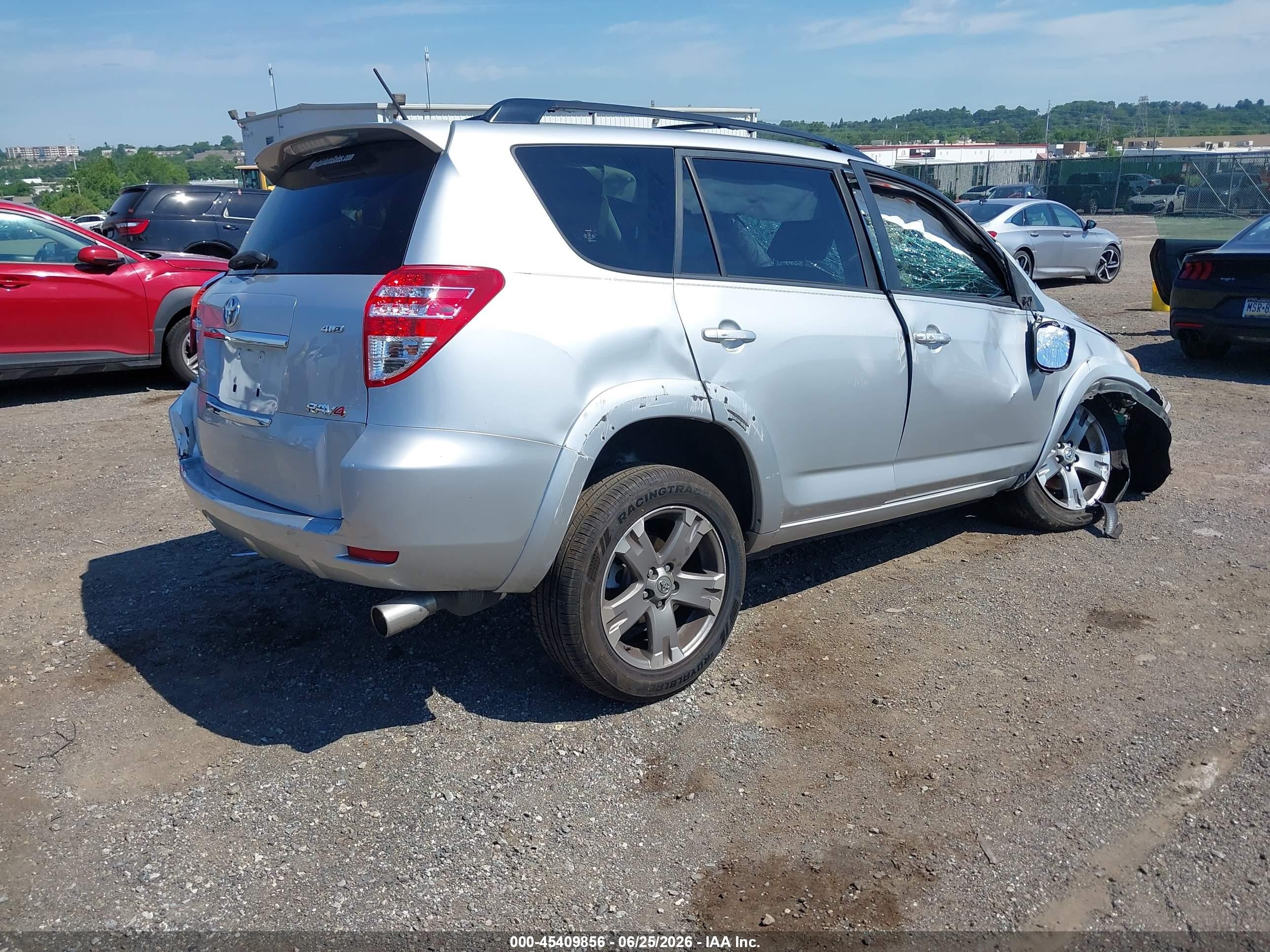 2010 Toyota Rav4 Sport V6 White vin: JTMRK4DV9A5096102