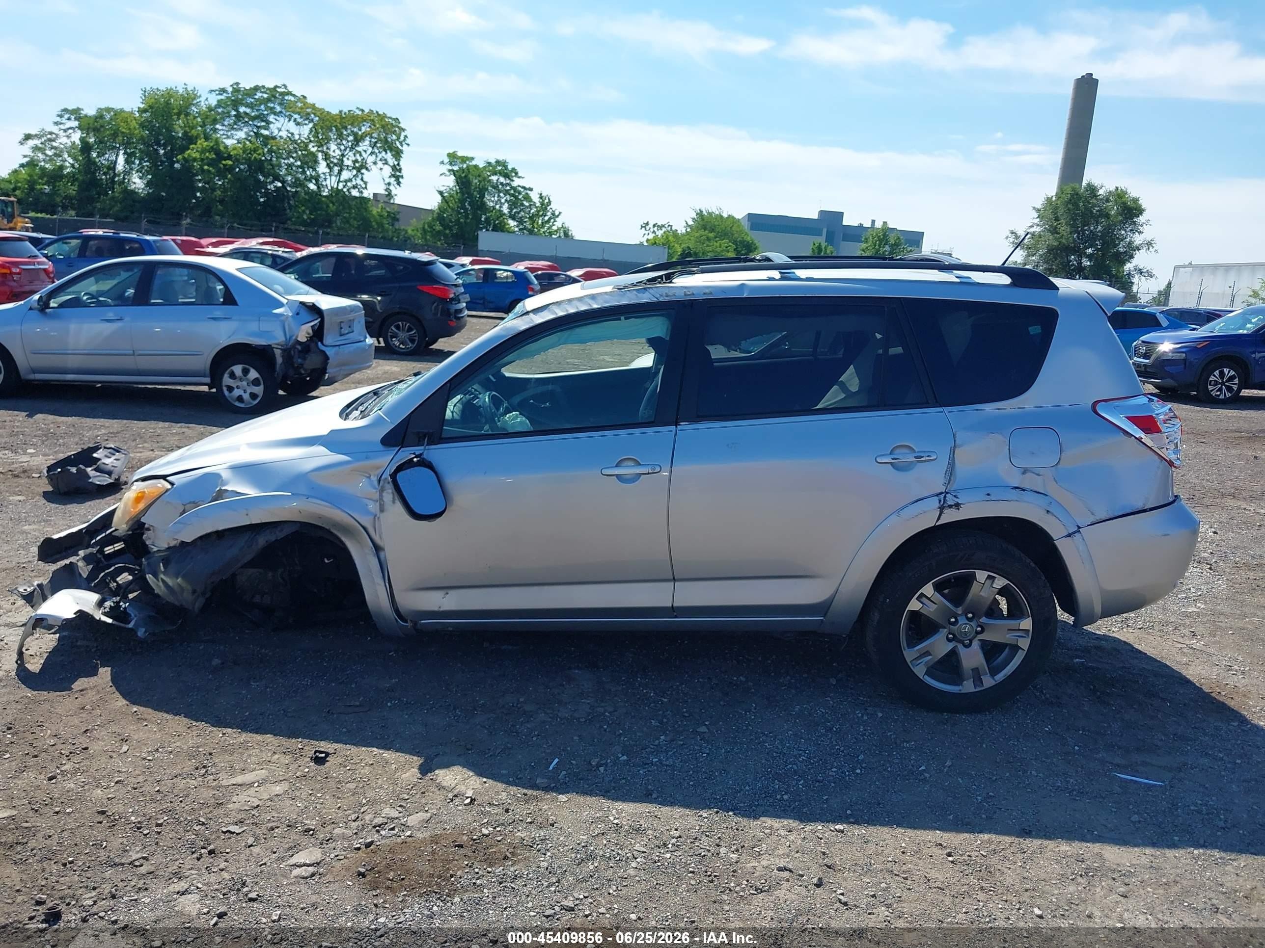 2010 Toyota Rav4 Sport V6 White vin: JTMRK4DV9A5096102