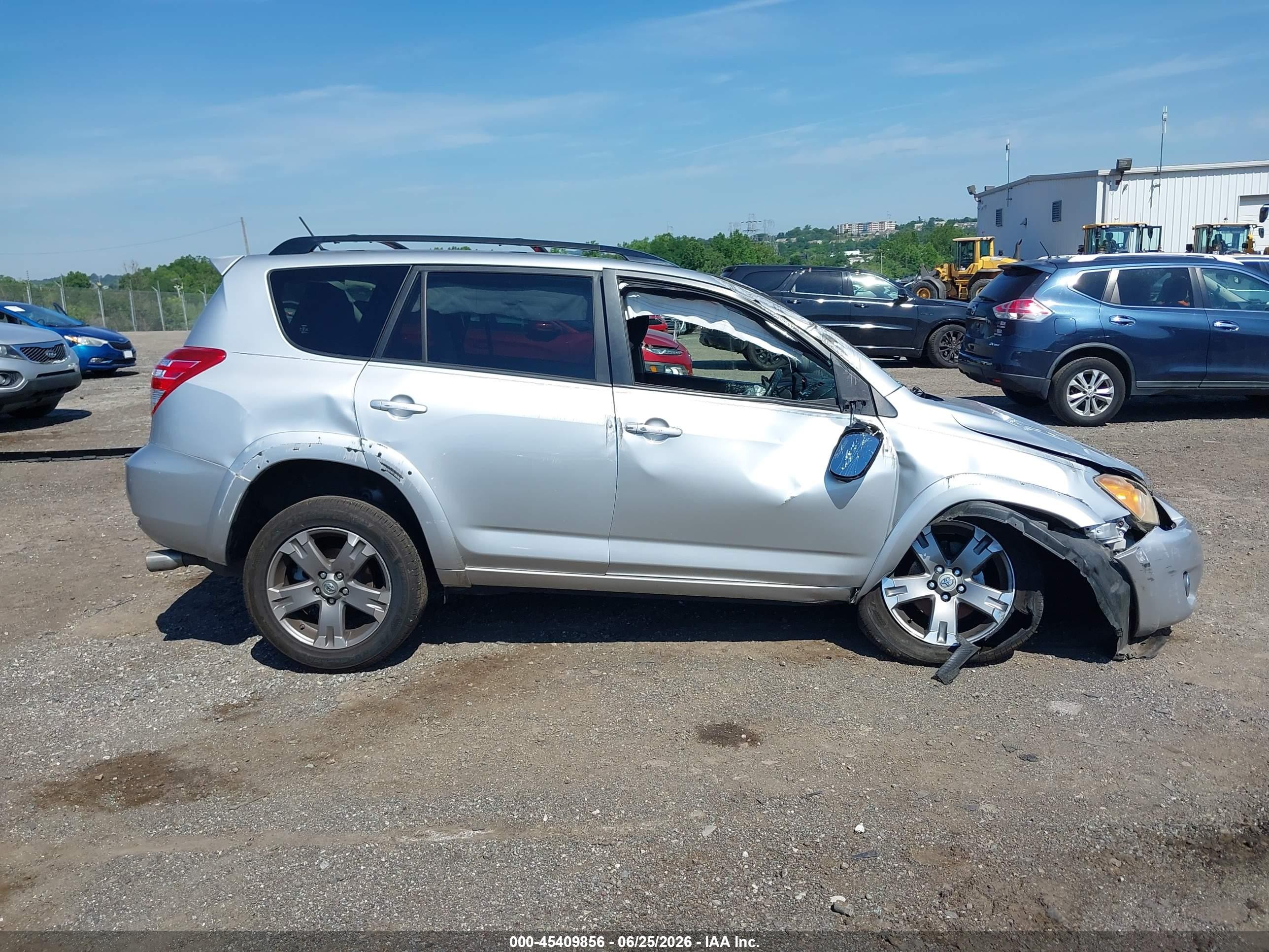 2010 Toyota Rav4 Sport V6 White vin: JTMRK4DV9A5096102