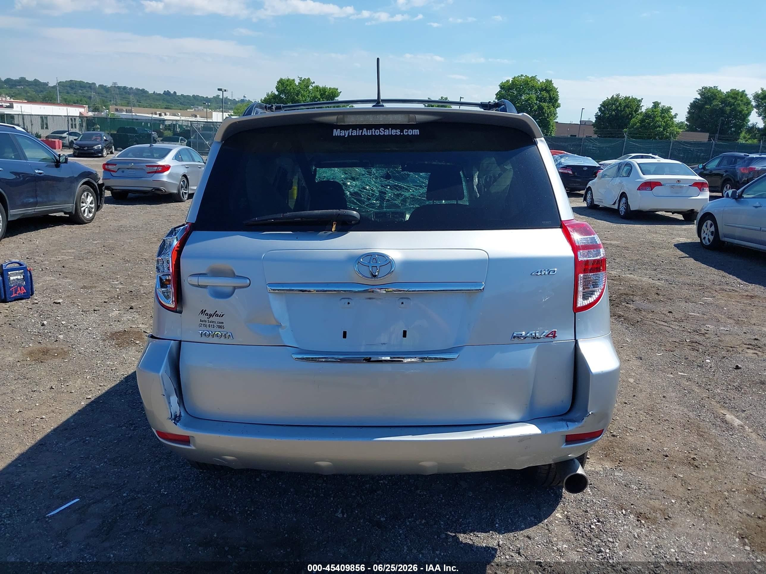 2010 Toyota Rav4 Sport V6 White vin: JTMRK4DV9A5096102