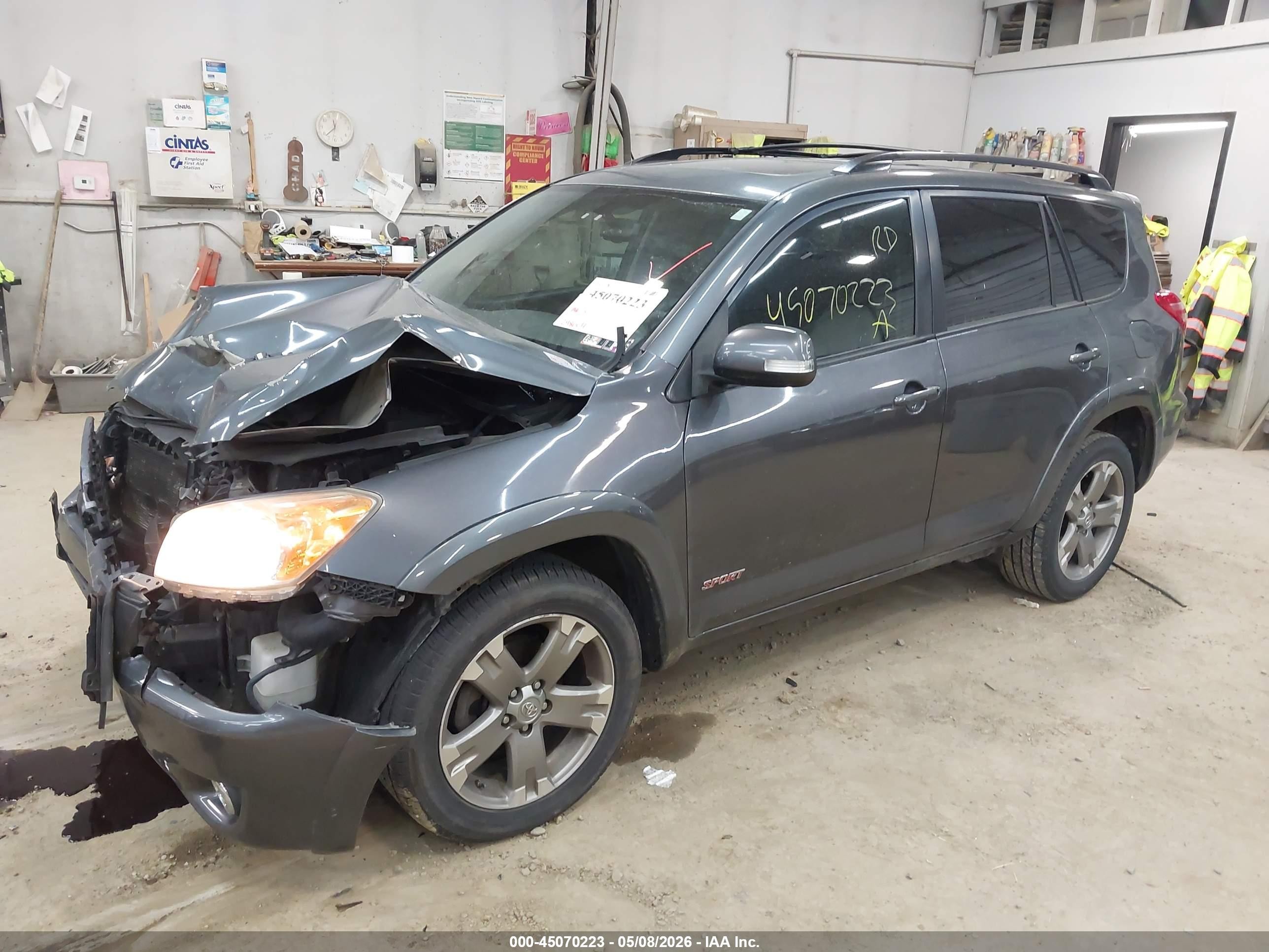 2010 Toyota Rav4 Sport V6 Gray vin: JTMRK4DV9A5098240