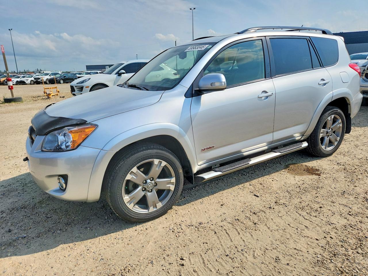 2012 Toyota Rav4 Sport Silver vin: JTMRK4DV9C5107148