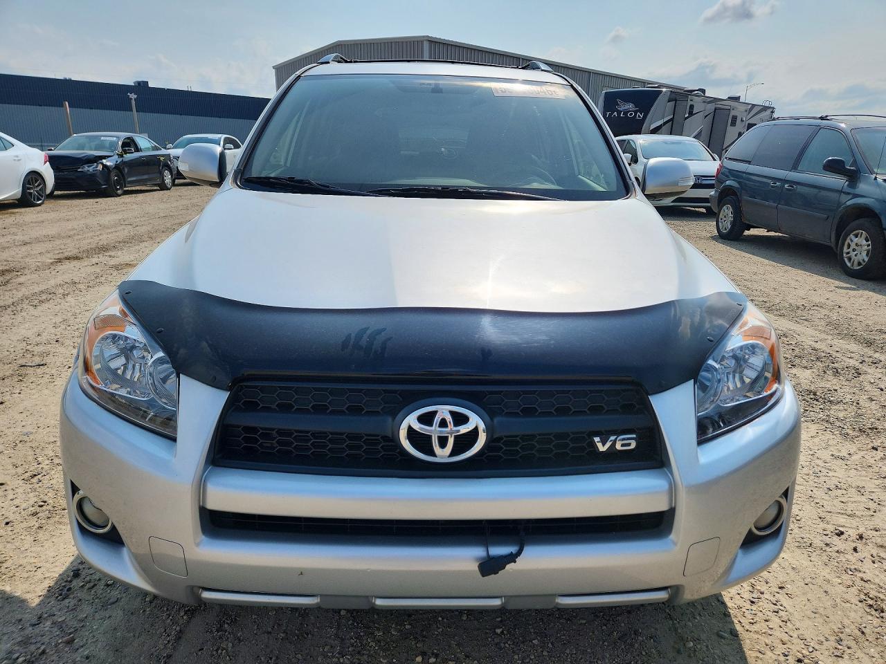 2012 Toyota Rav4 Sport Silver vin: JTMRK4DV9C5107148