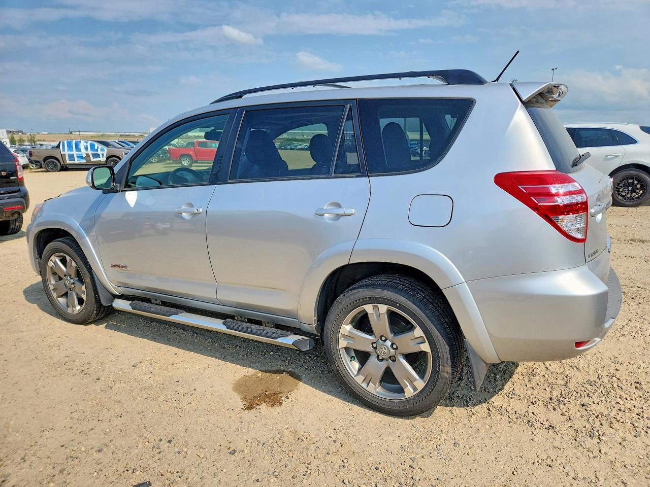 2012 Toyota Rav4 Sport Silver vin: JTMRK4DV9C5107148
