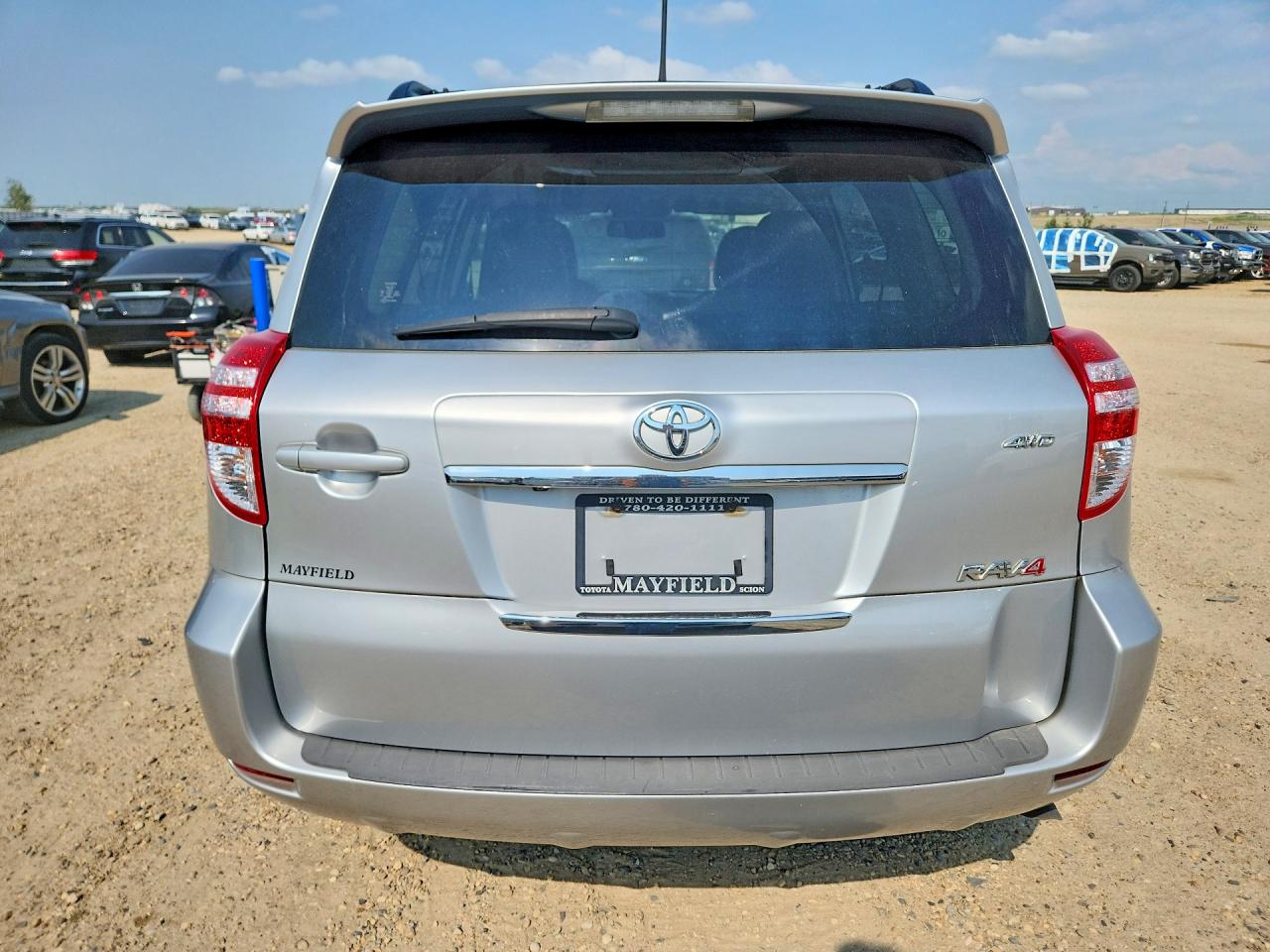 2012 Toyota Rav4 Sport Silver vin: JTMRK4DV9C5107148