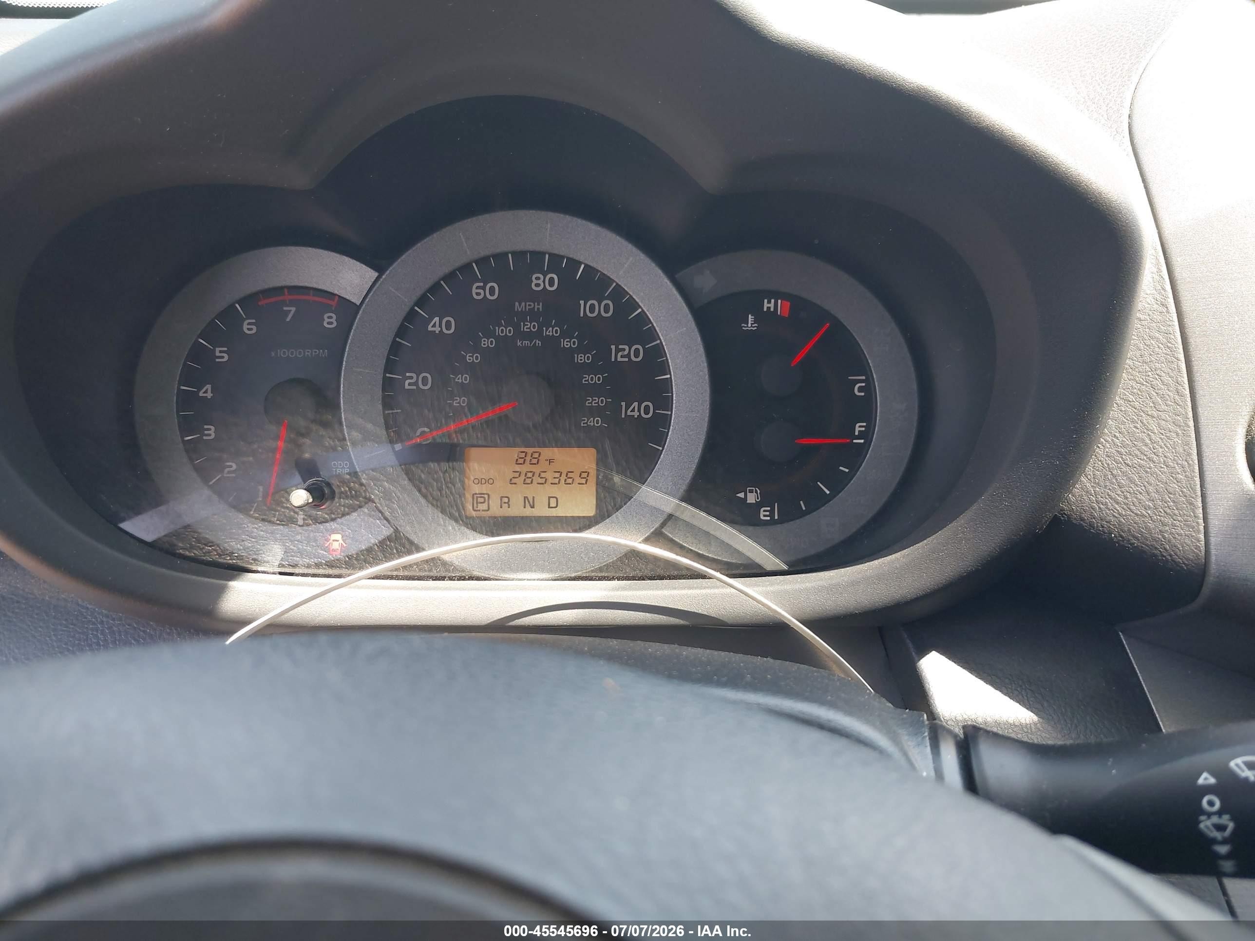 2010 Toyota Rav4 Sport V6 Silver vin: JTMRK4DVXA5084640