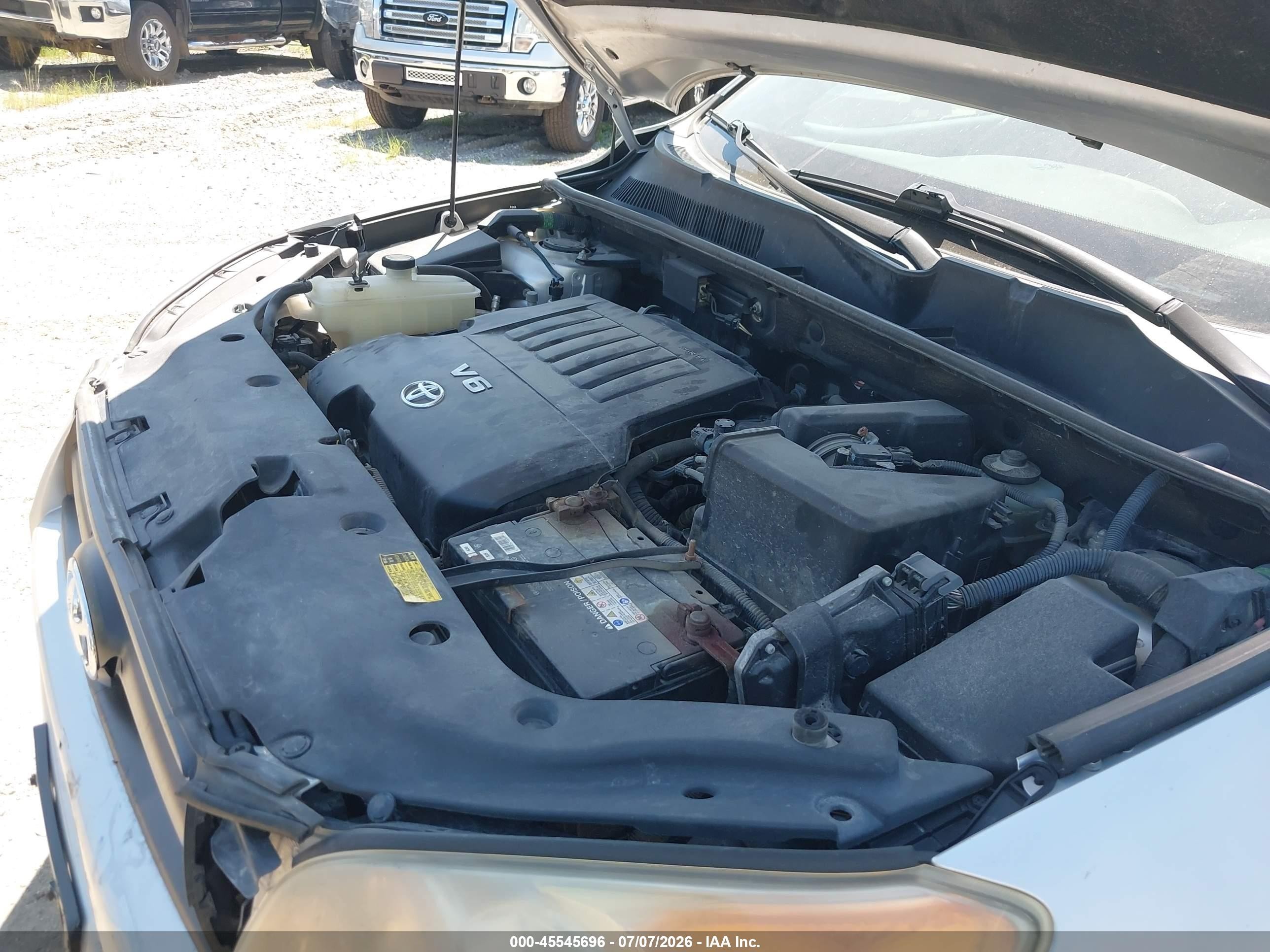 2010 Toyota Rav4 Sport V6 Silver vin: JTMRK4DVXA5084640
