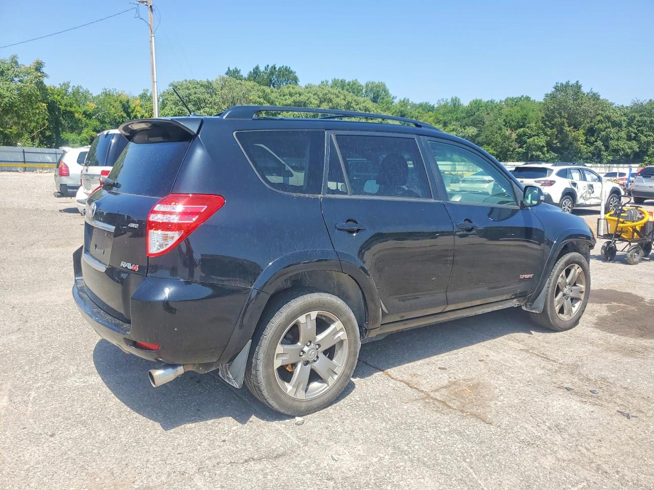 2011 Toyota Rav4 Sport Black vin: JTMRK4DVXB5105536