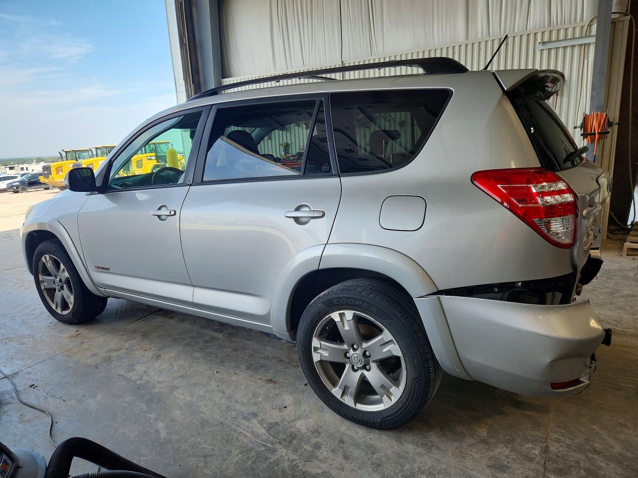 2012 Toyota Rav4 Sport Silver vin: JTMRK4DVXC5106672