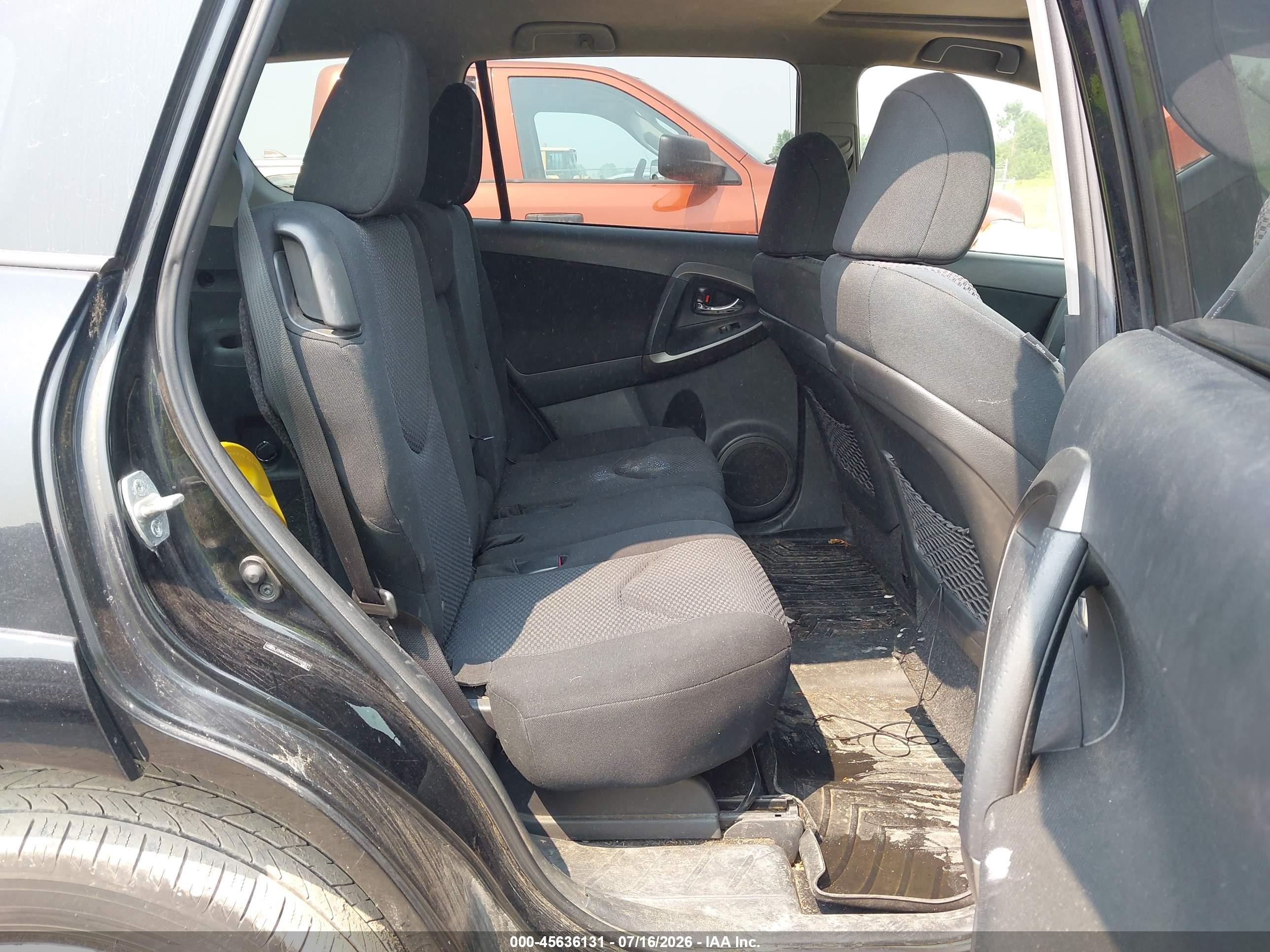 2012 Toyota Rav4 Sport V6 Black vin: JTMRK4DVXC5107871