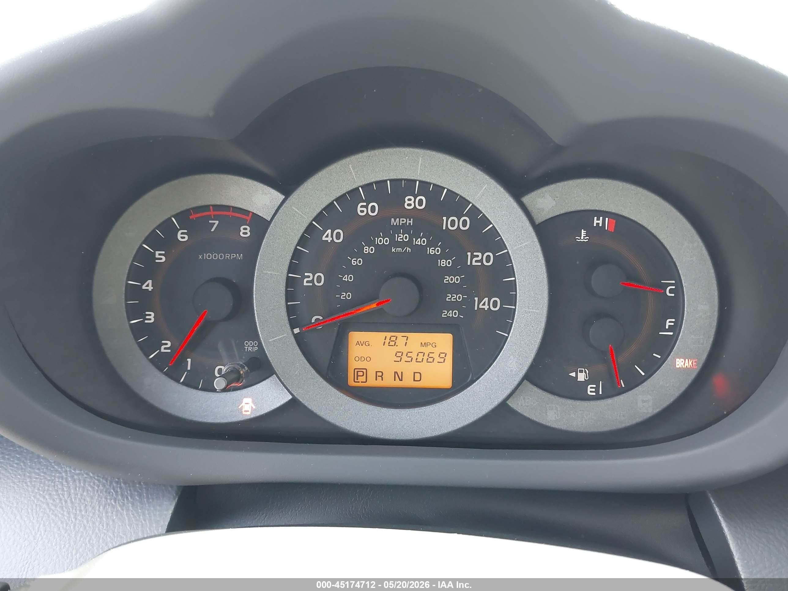 2012 Toyota Rav4 Sport V6 Серый vin: JTMRK4DVXC5110088