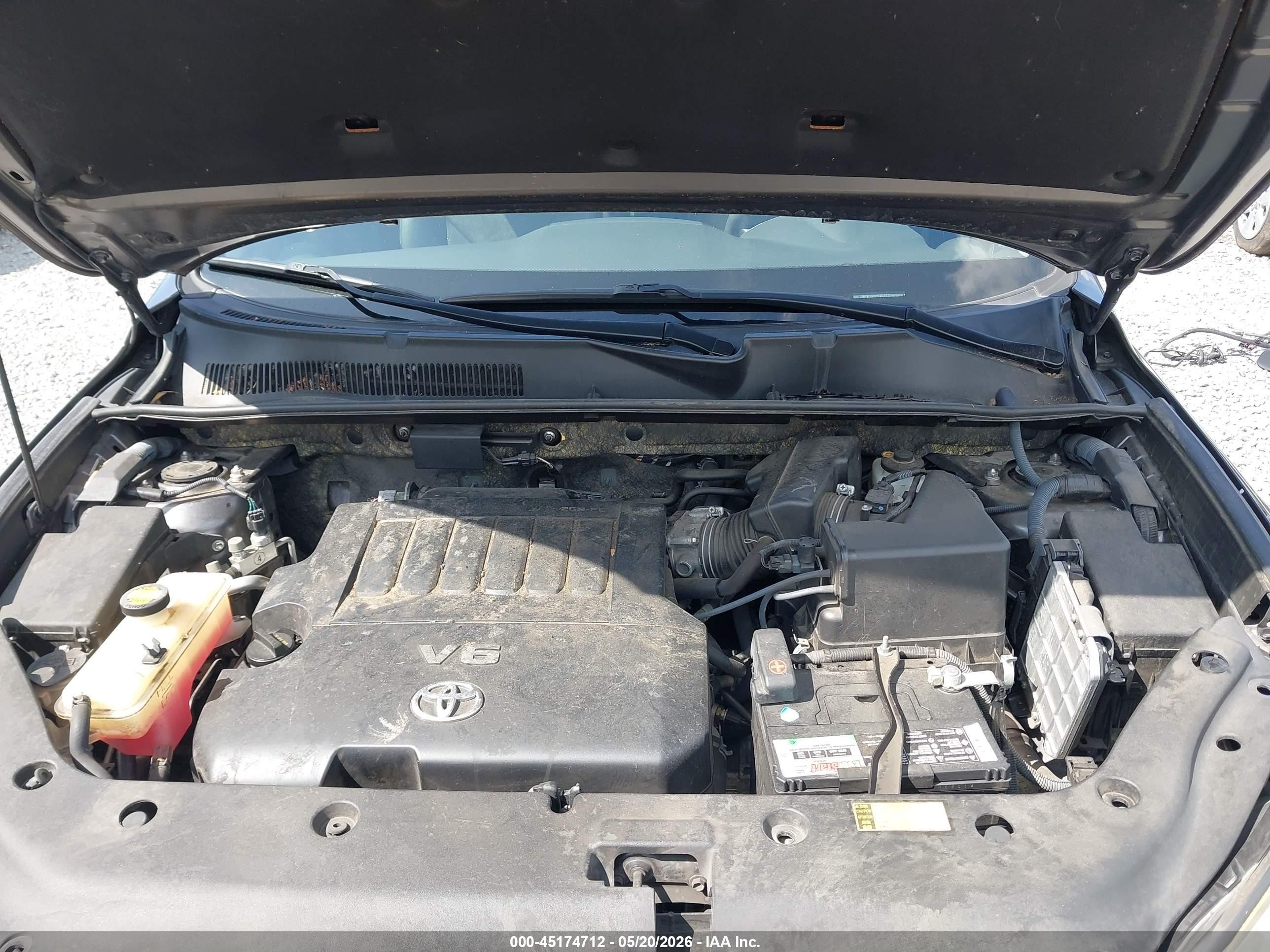 2012 Toyota Rav4 Sport V6 Серый vin: JTMRK4DVXC5110088