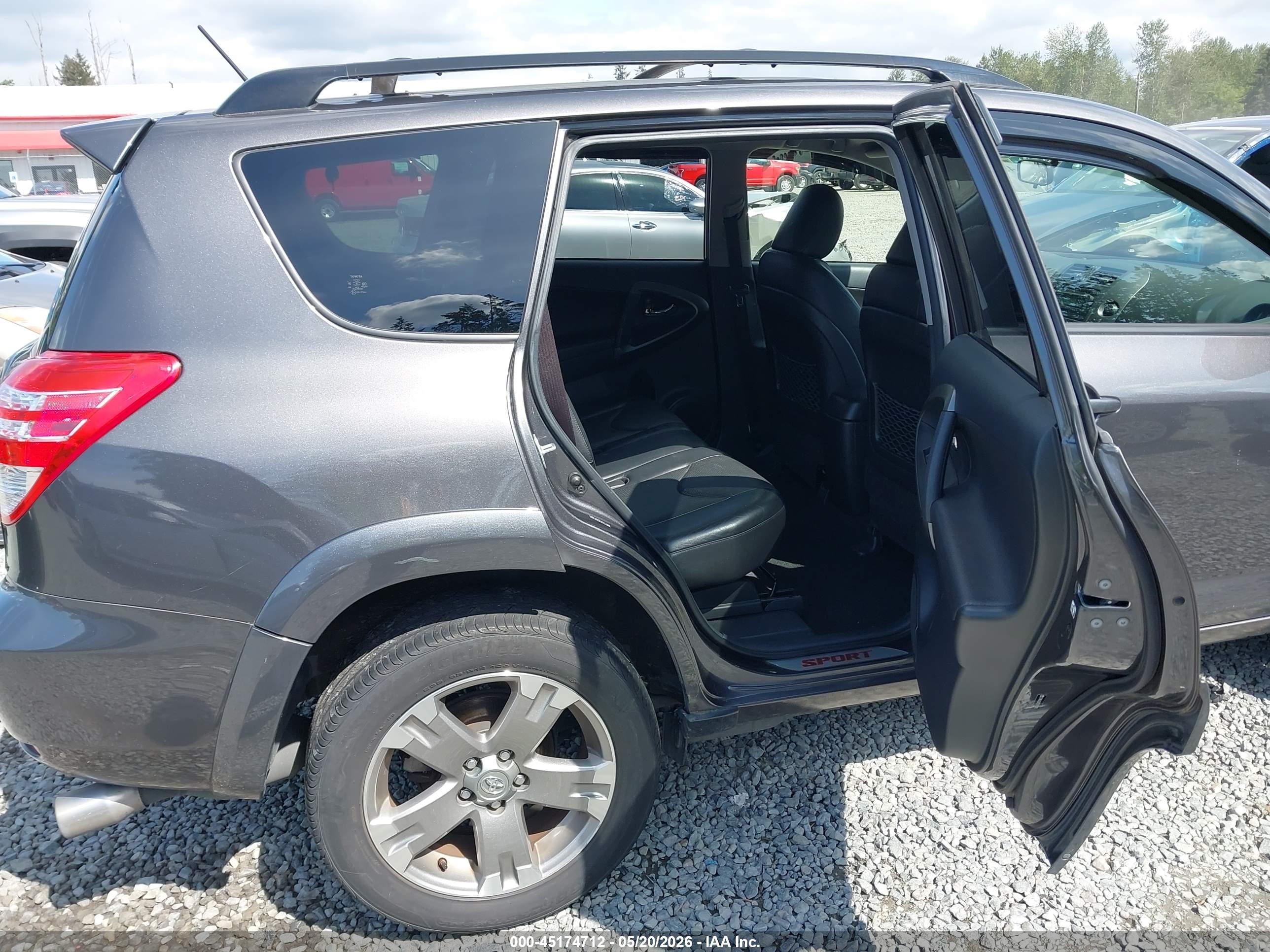 2012 Toyota Rav4 Sport V6 Серый vin: JTMRK4DVXC5110088