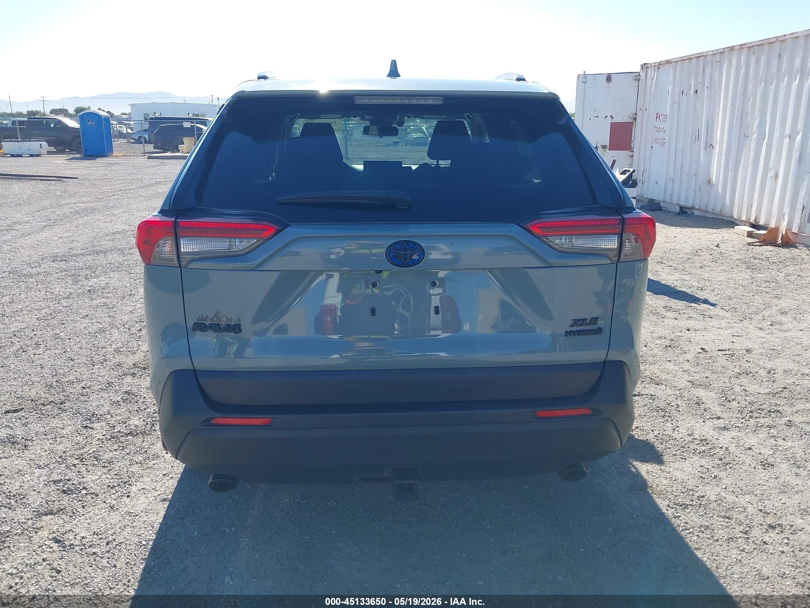 2022 Toyota Rav4 Hybrid Xle Green vin: JTMRWRFV0NJ055319