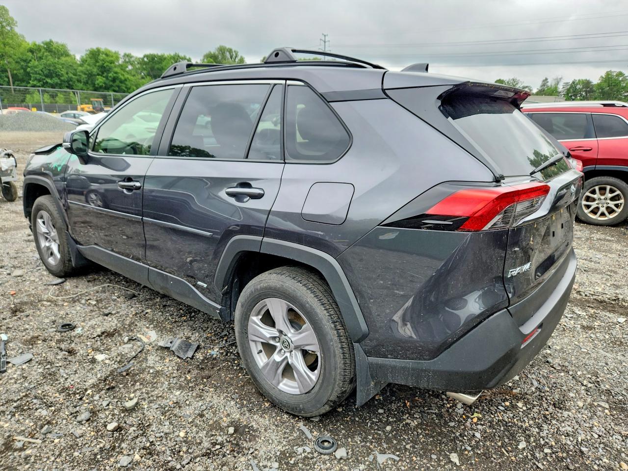 2025 Toyota Rav4 Hybrid Xle Серый vin: JTMRWRFV1SJ071055