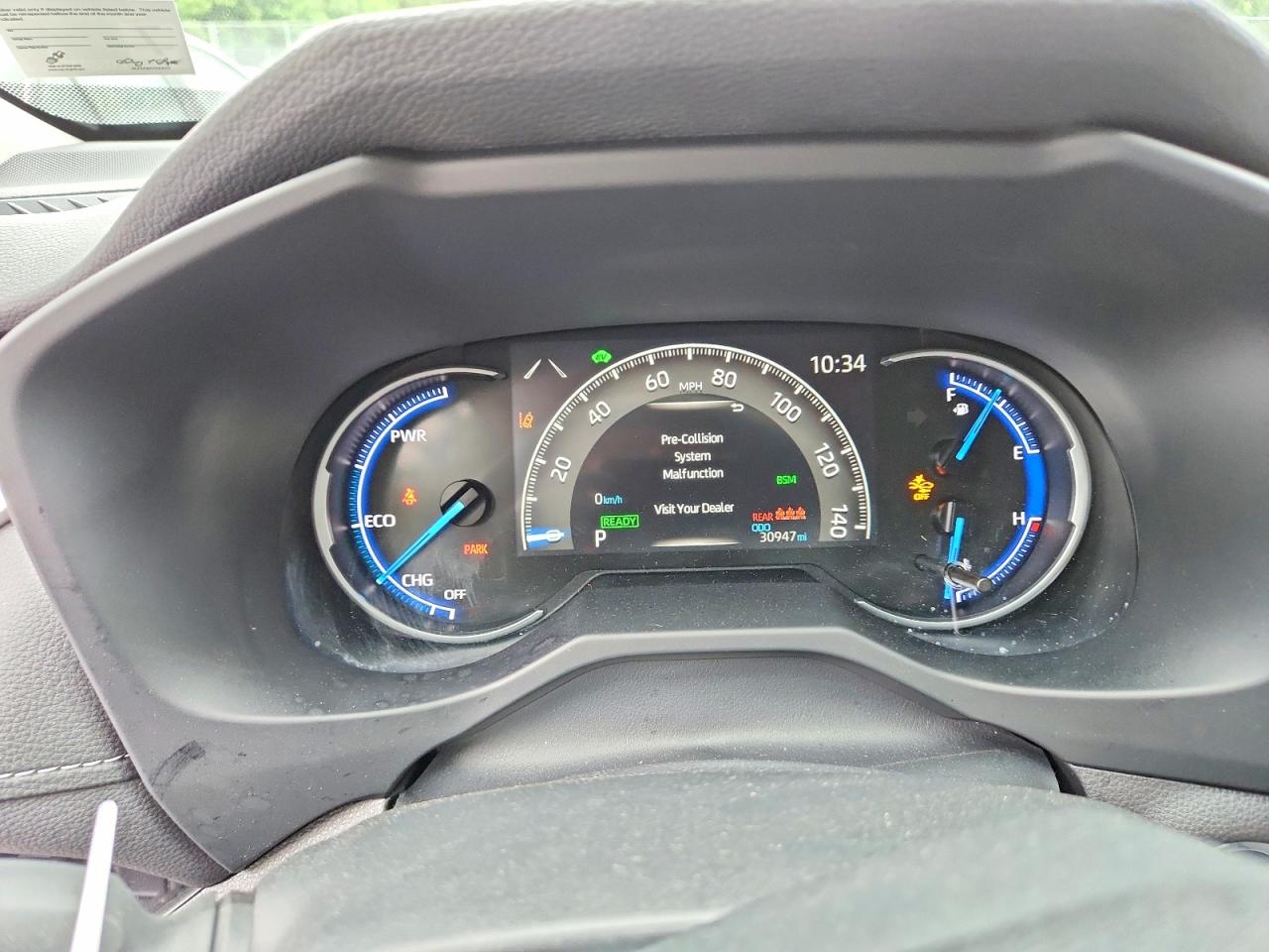 2025 Toyota Rav4 Hybrid Xle Серый vin: JTMRWRFV1SJ071055