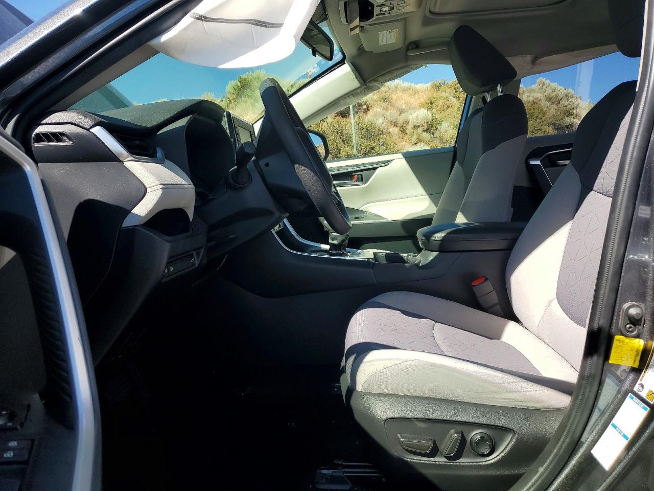 2019 Toyota Rav4 Hybrid Xle Gray vin: JTMRWRFV2KD504543