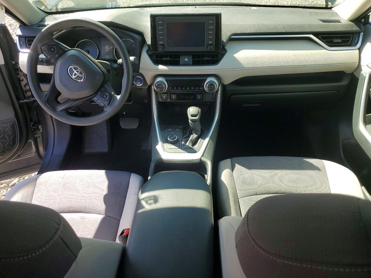 2019 Toyota Rav4 Hybrid Xle Gray vin: JTMRWRFV2KD504543