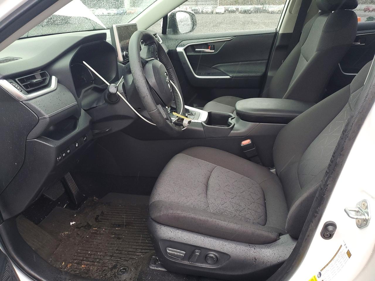 2025 Toyota Rav4 Hybrid Xle White vin: JTMRWRFV2SD291416