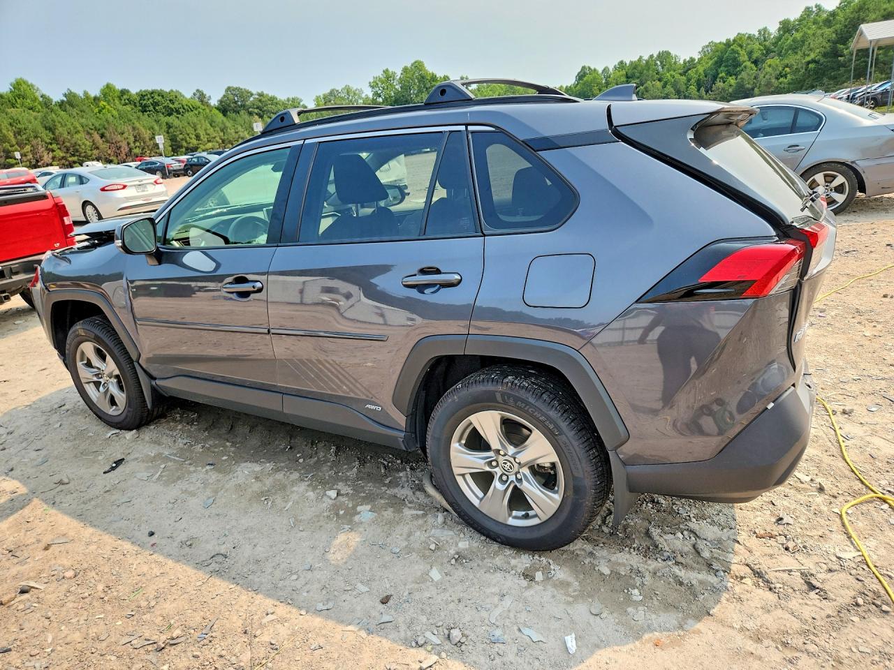 2023 Toyota Rav4 Hybrid Xle Gray vin: JTMRWRFV5PD188093