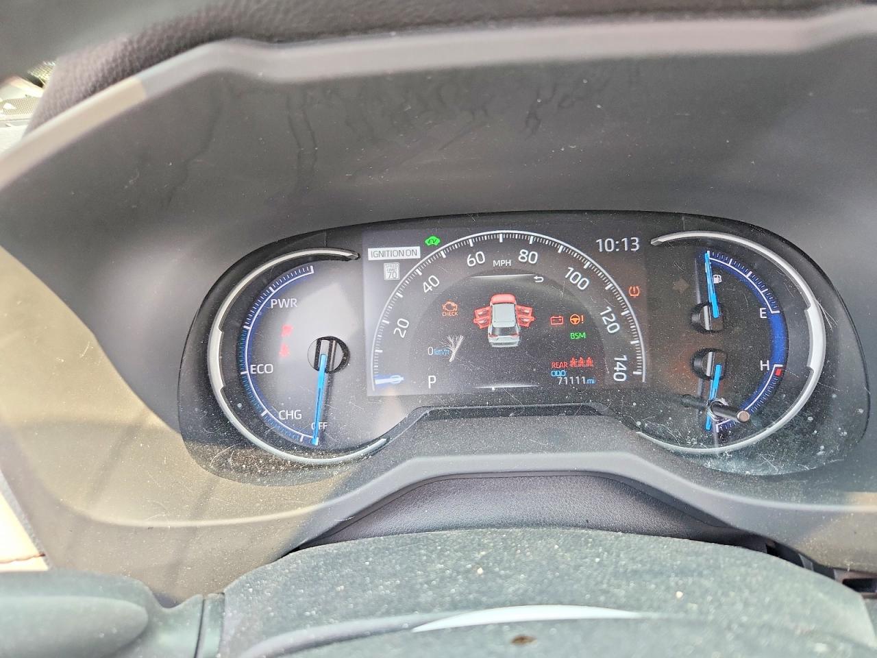 2023 Toyota Rav4 Hybrid Xle Gray vin: JTMRWRFV5PD188093