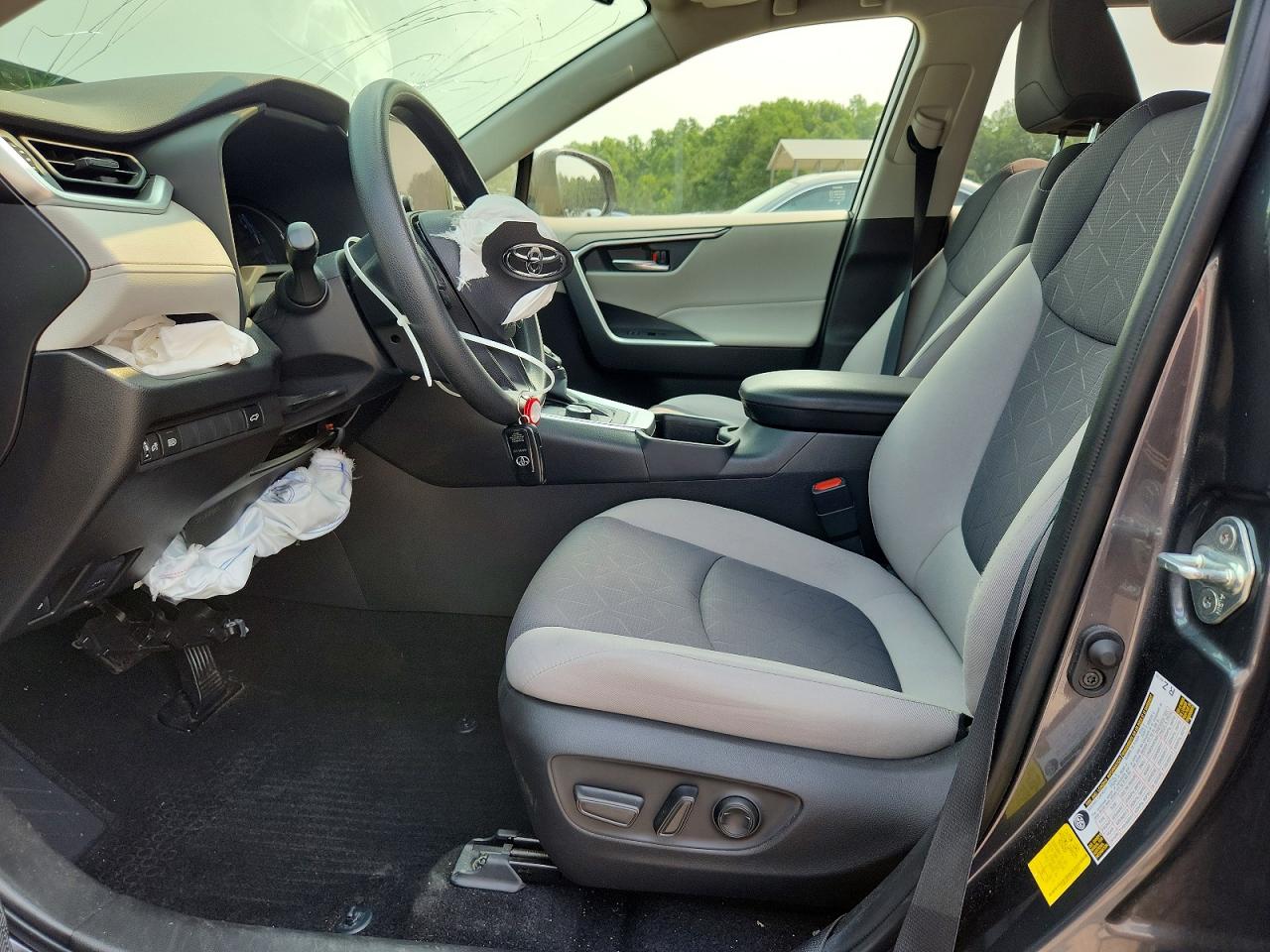 2023 Toyota Rav4 Hybrid Xle Gray vin: JTMRWRFV5PD188093