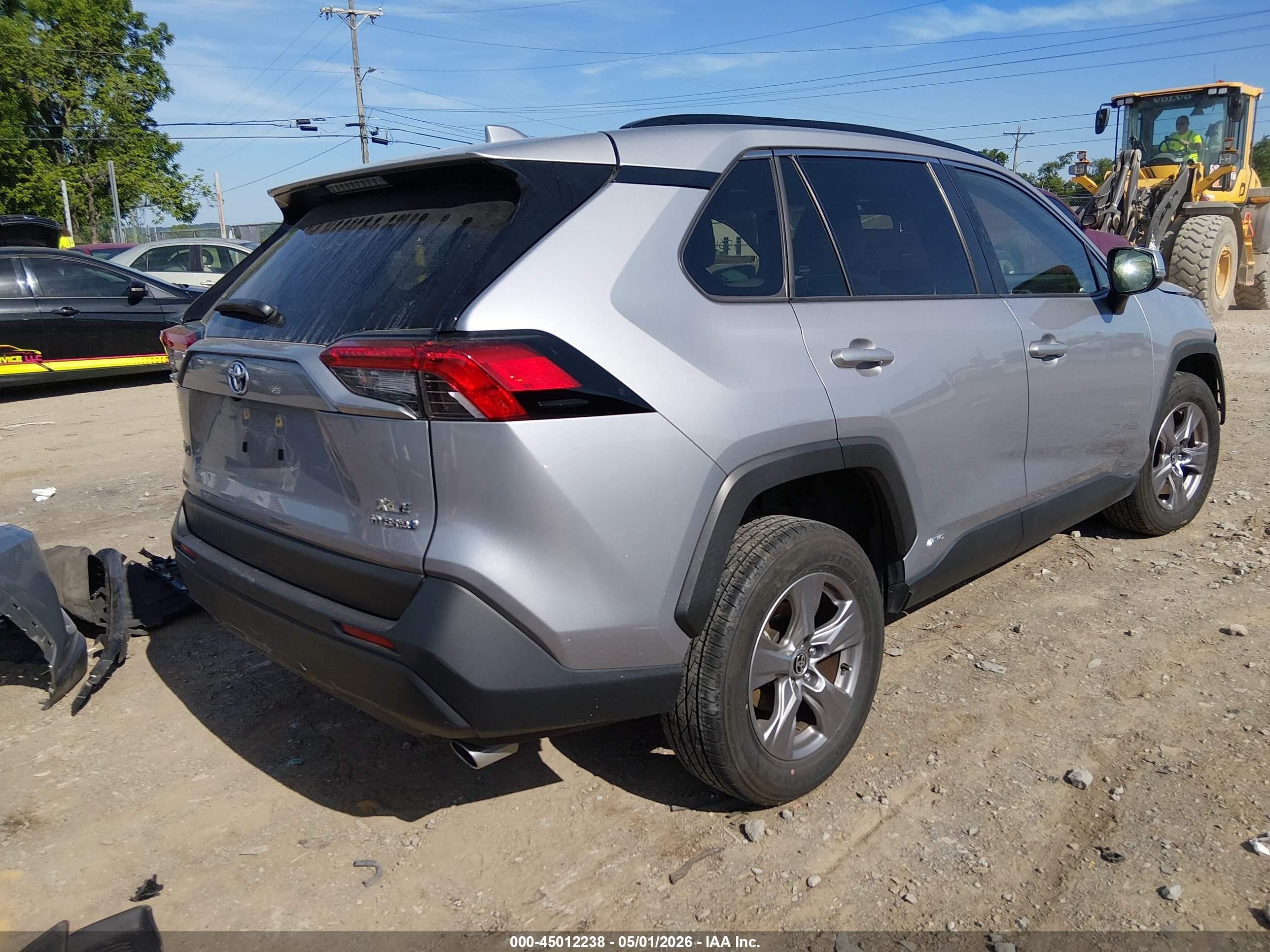 2024 Toyota Rav4 Hybrid Xle Pewter vin: JTMRWRFV5RD237876