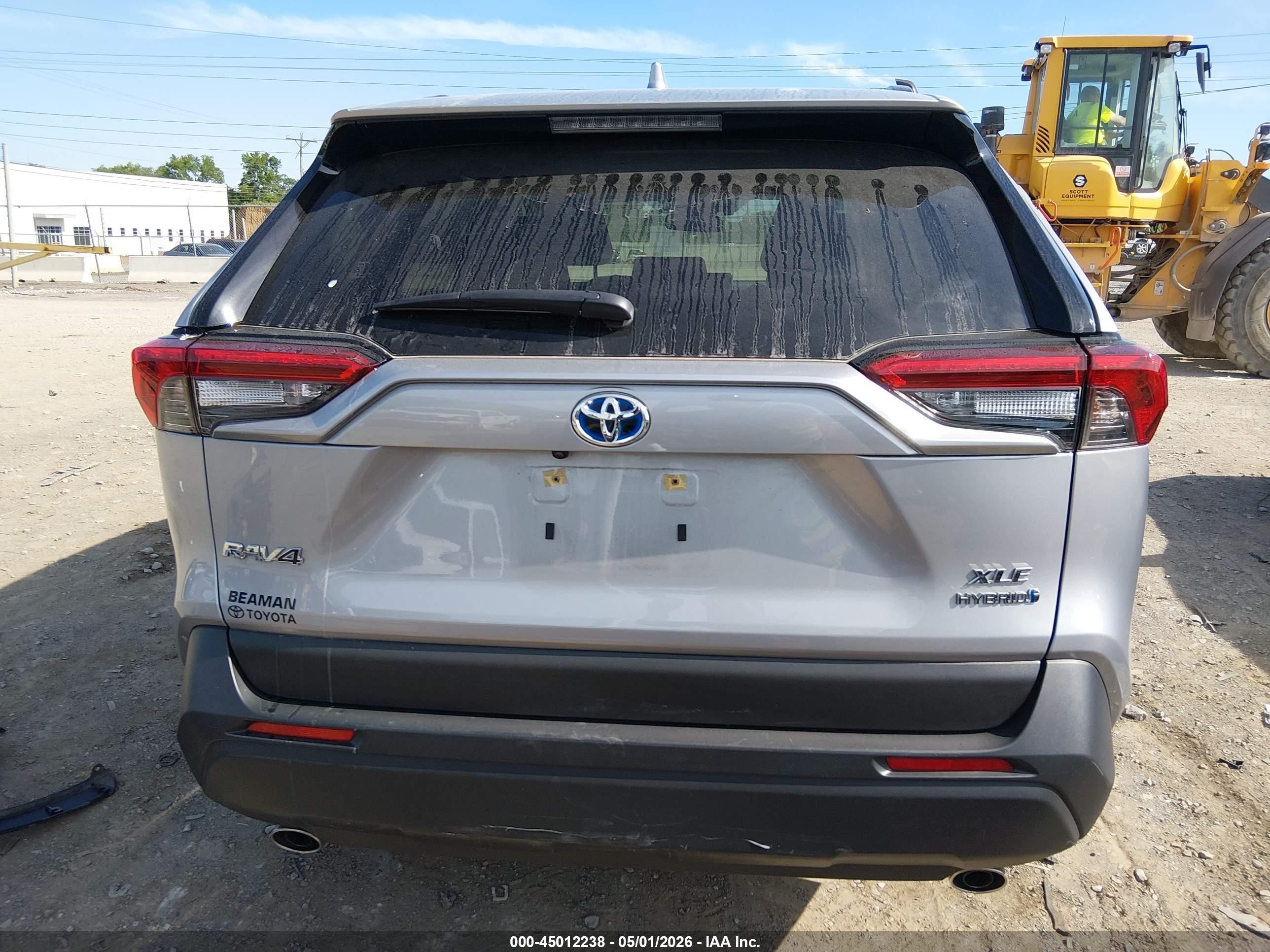 2024 Toyota Rav4 Hybrid Xle Pewter vin: JTMRWRFV5RD237876
