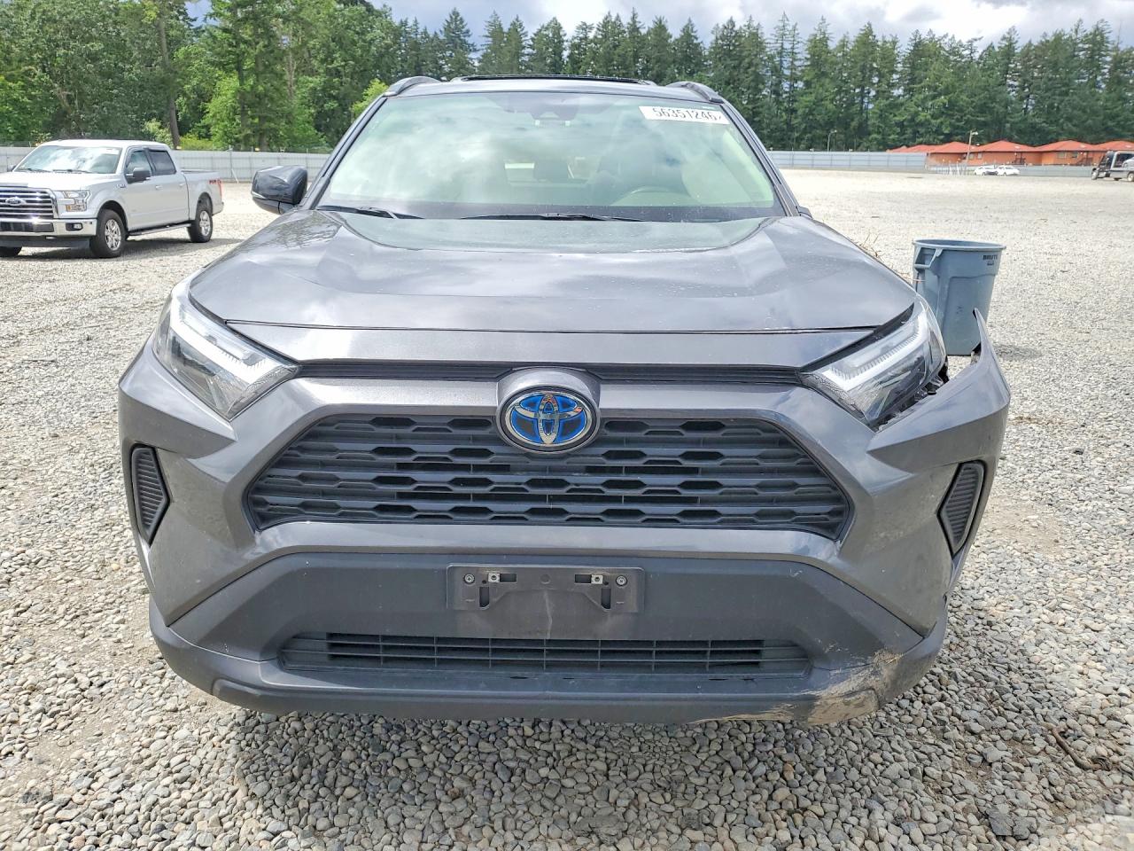 2022 Toyota Rav4 Xle Gray vin: JTMRWRFV6ND567908