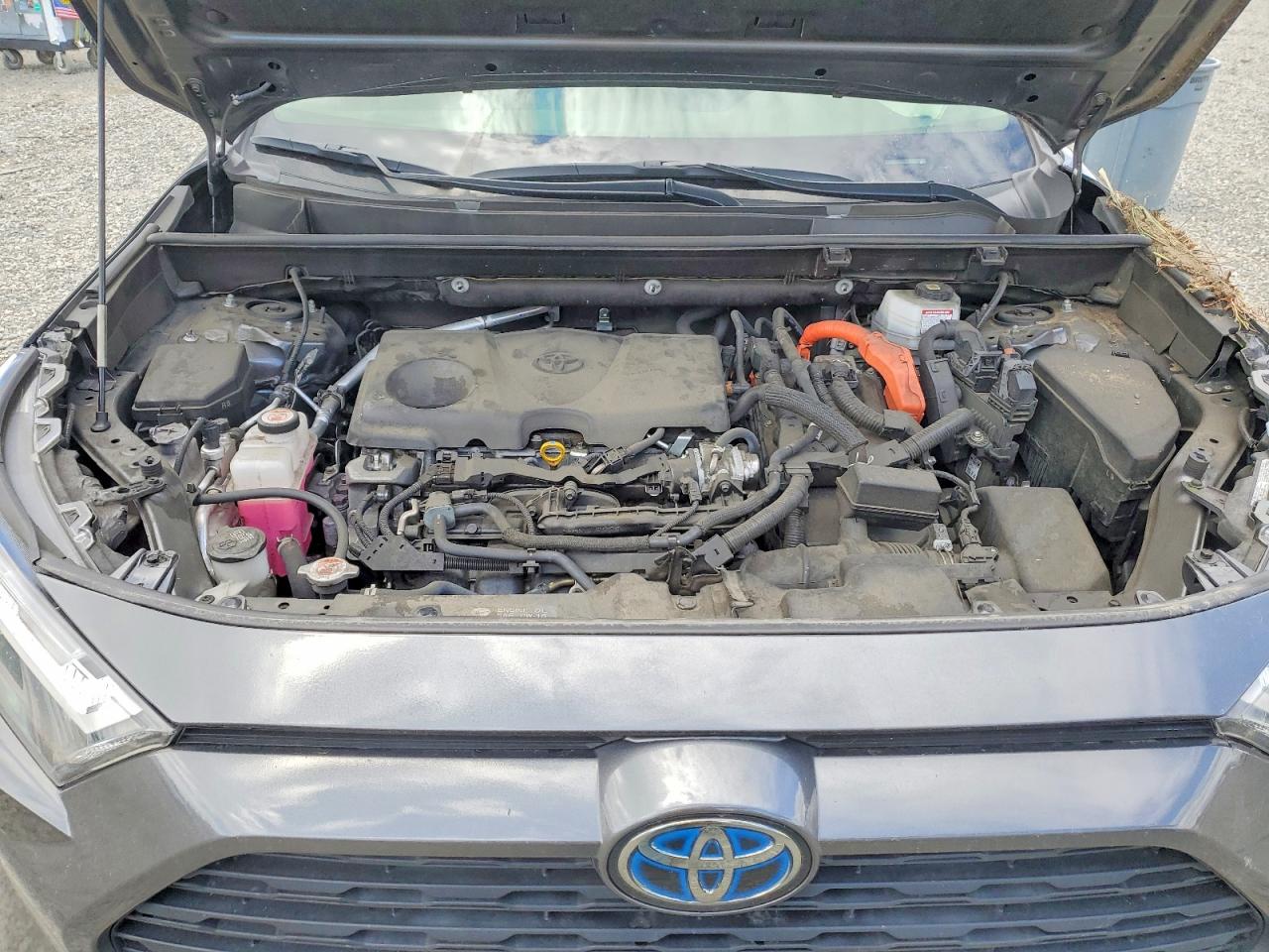 2022 Toyota Rav4 Xle Gray vin: JTMRWRFV6ND567908