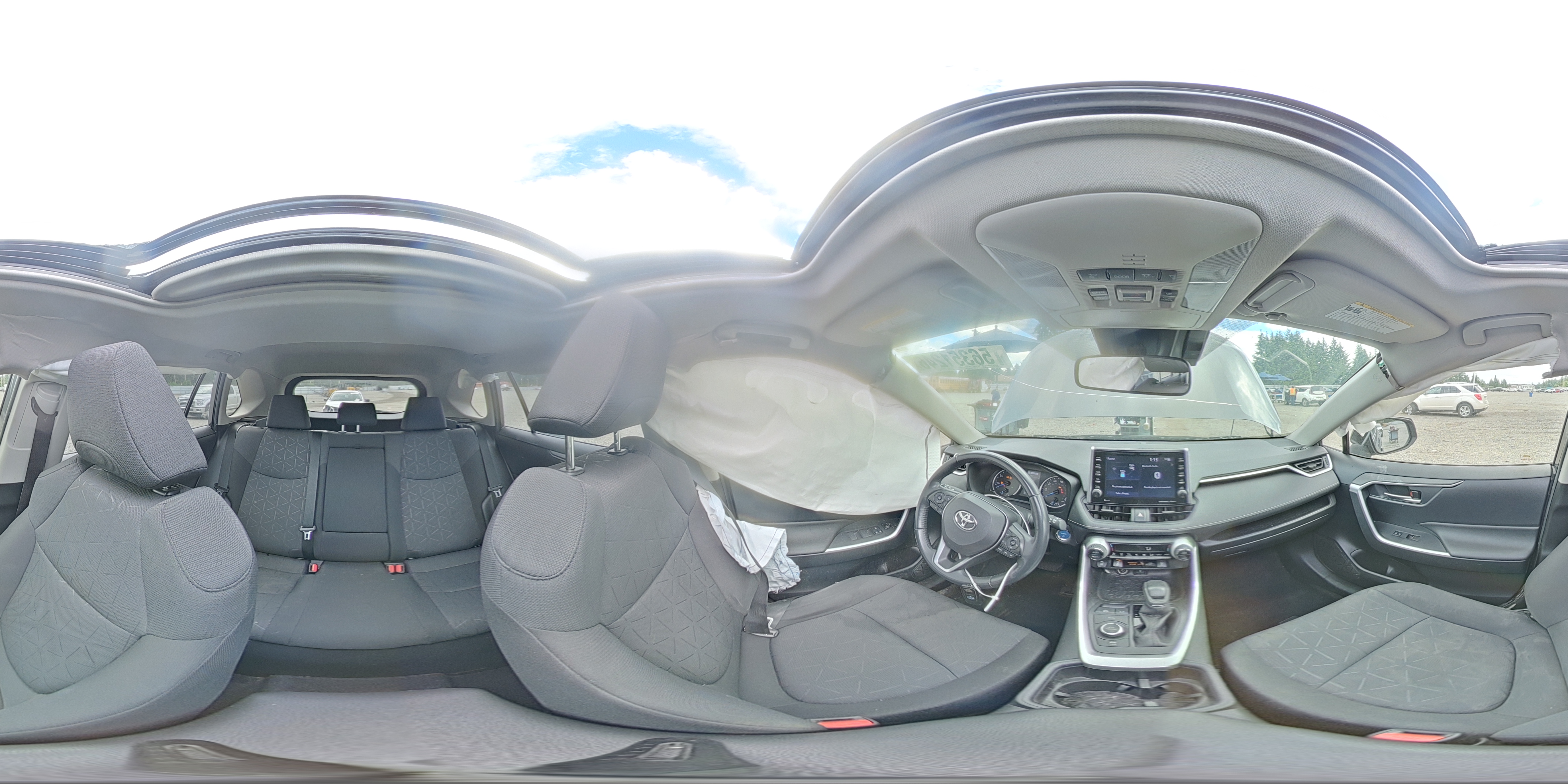 2022 Toyota Rav4 Xle Gray vin: JTMRWRFV6ND567908