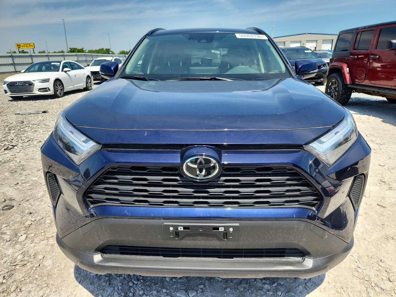 2025 Toyota Rav4 Hybrid Xle Blue vin: JTMRWRFV6SJ075425