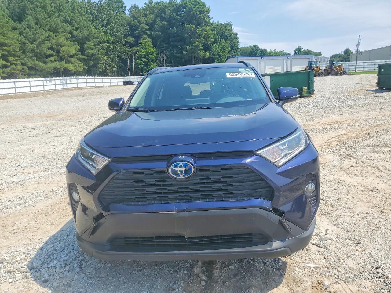 2020 Toyota Rav4 Hybrid Xle Blue vin: JTMRWRFV7LD548460
