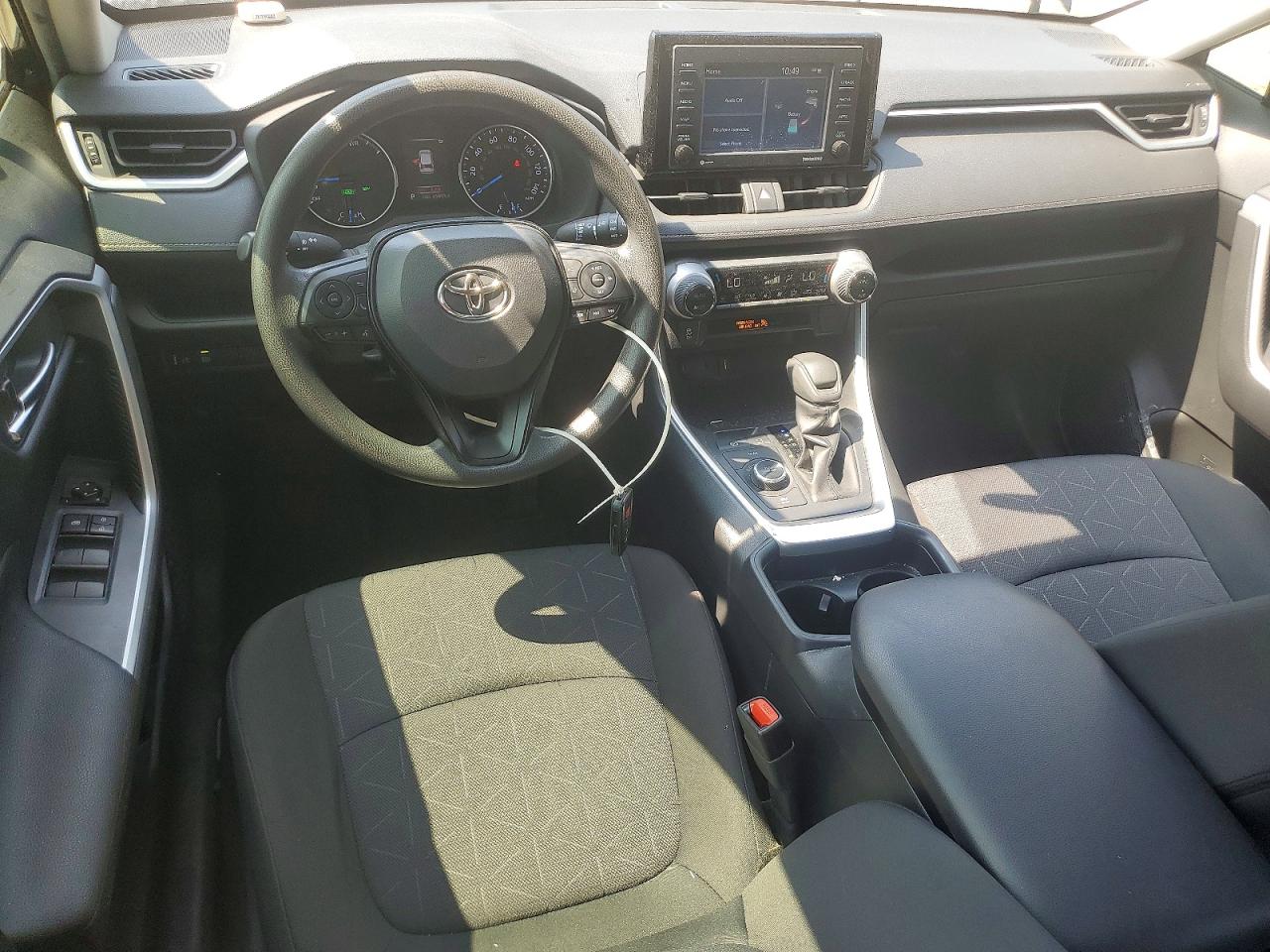 2020 Toyota Rav4 Hybrid Xle Blue vin: JTMRWRFV7LD548460