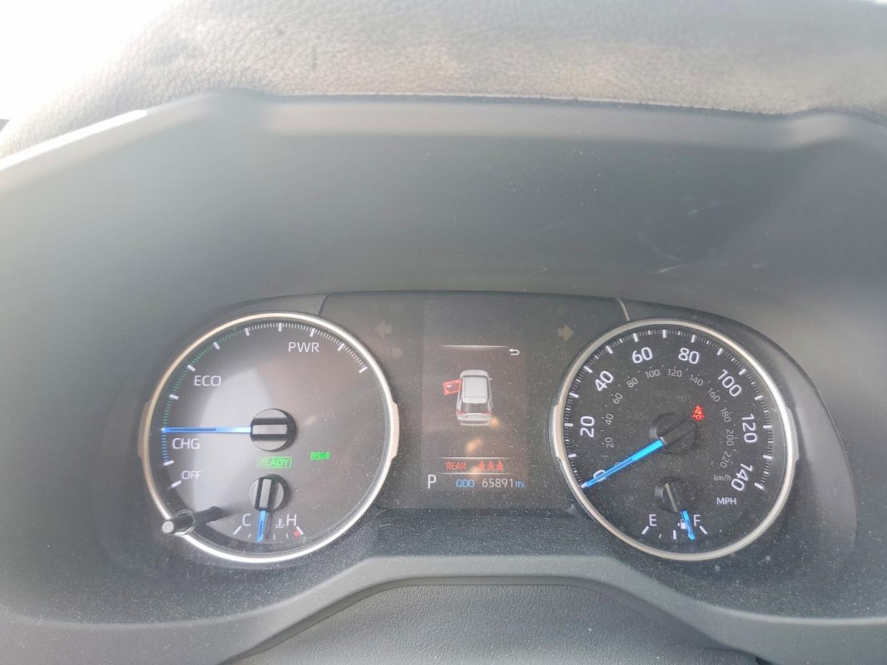 2020 Toyota Rav4 Hybrid Xle Blue vin: JTMRWRFV7LD548460
