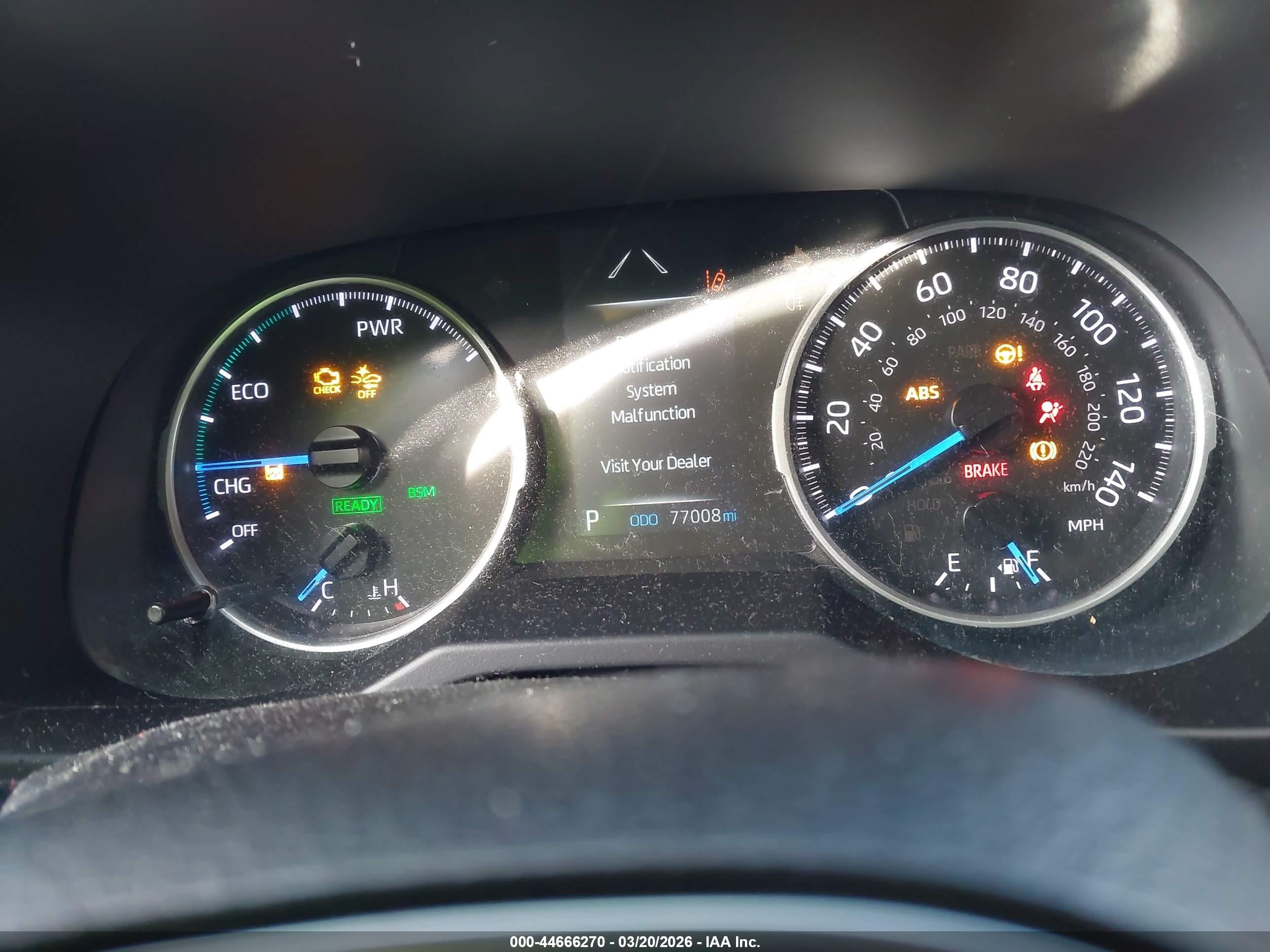 2021 Toyota Rav4 Hybrid Xle Red vin: JTMRWRFV8MD116512