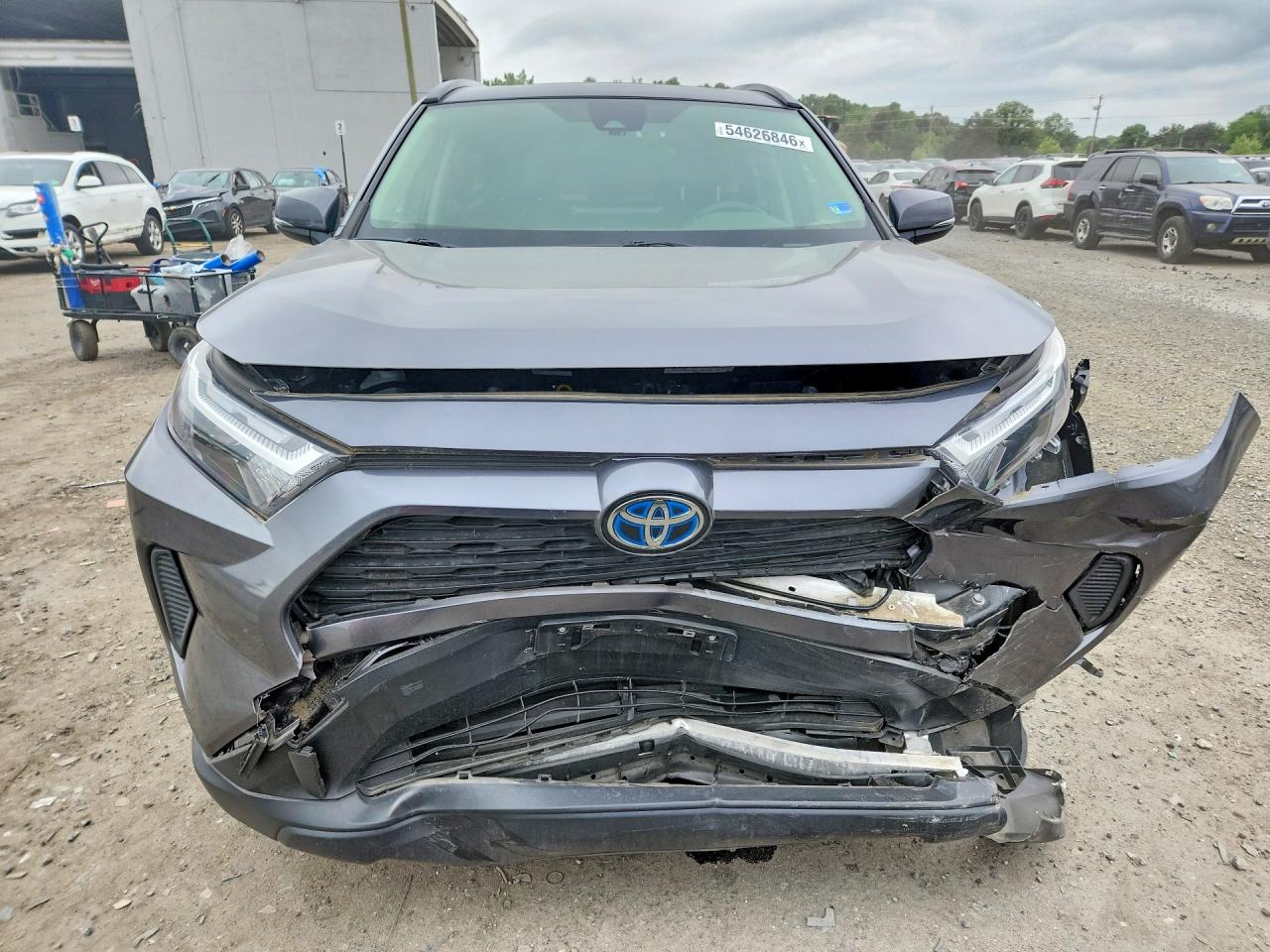 2026 Toyota Rav4 Gray vin: JTMRWRFV9PD183365