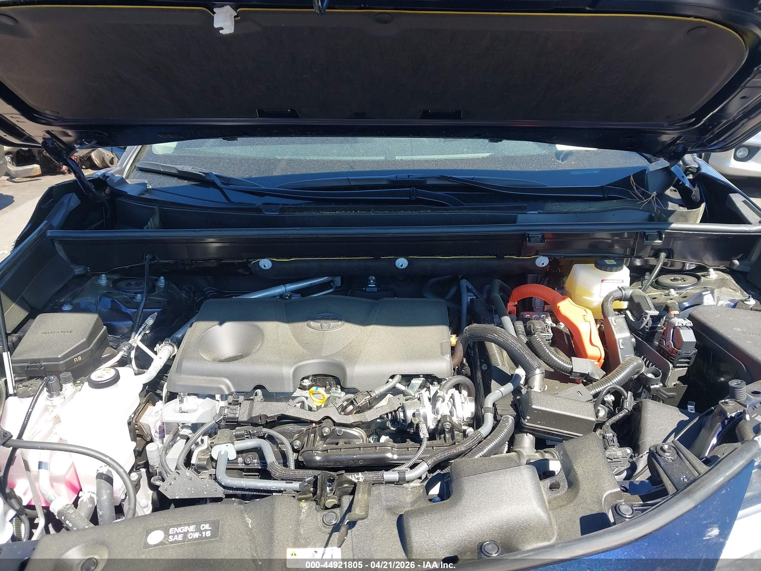 2025 Toyota Rav4 Hybrid Xle Dark Blue vin: JTMRWRFV9SJ082627