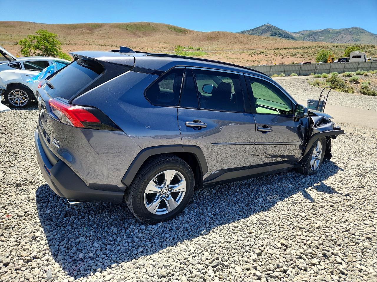 2023 Toyota Rav4 Hybrid Xle Charcoal vin: JTMRWRFVXPD206684